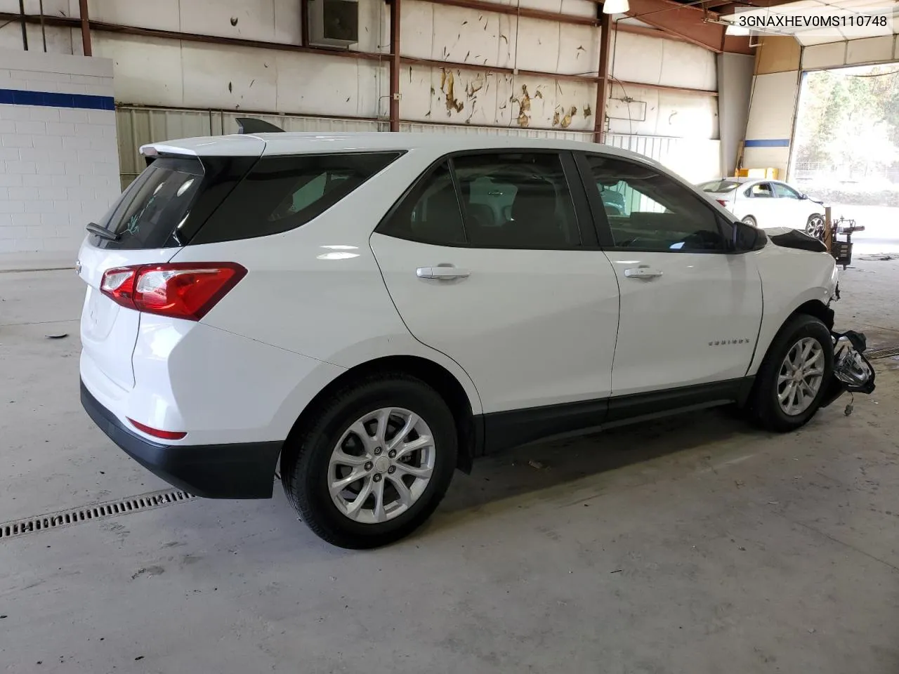 2021 Chevrolet Equinox Ls VIN: 3GNAXHEV0MS110748 Lot: 79922114