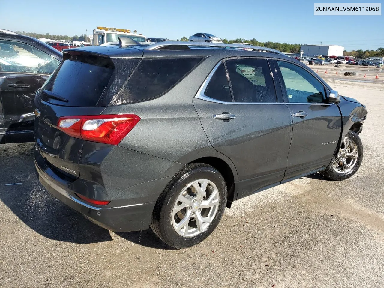 2021 Chevrolet Equinox Premier VIN: 2GNAXNEV5M6119068 Lot: 80606203