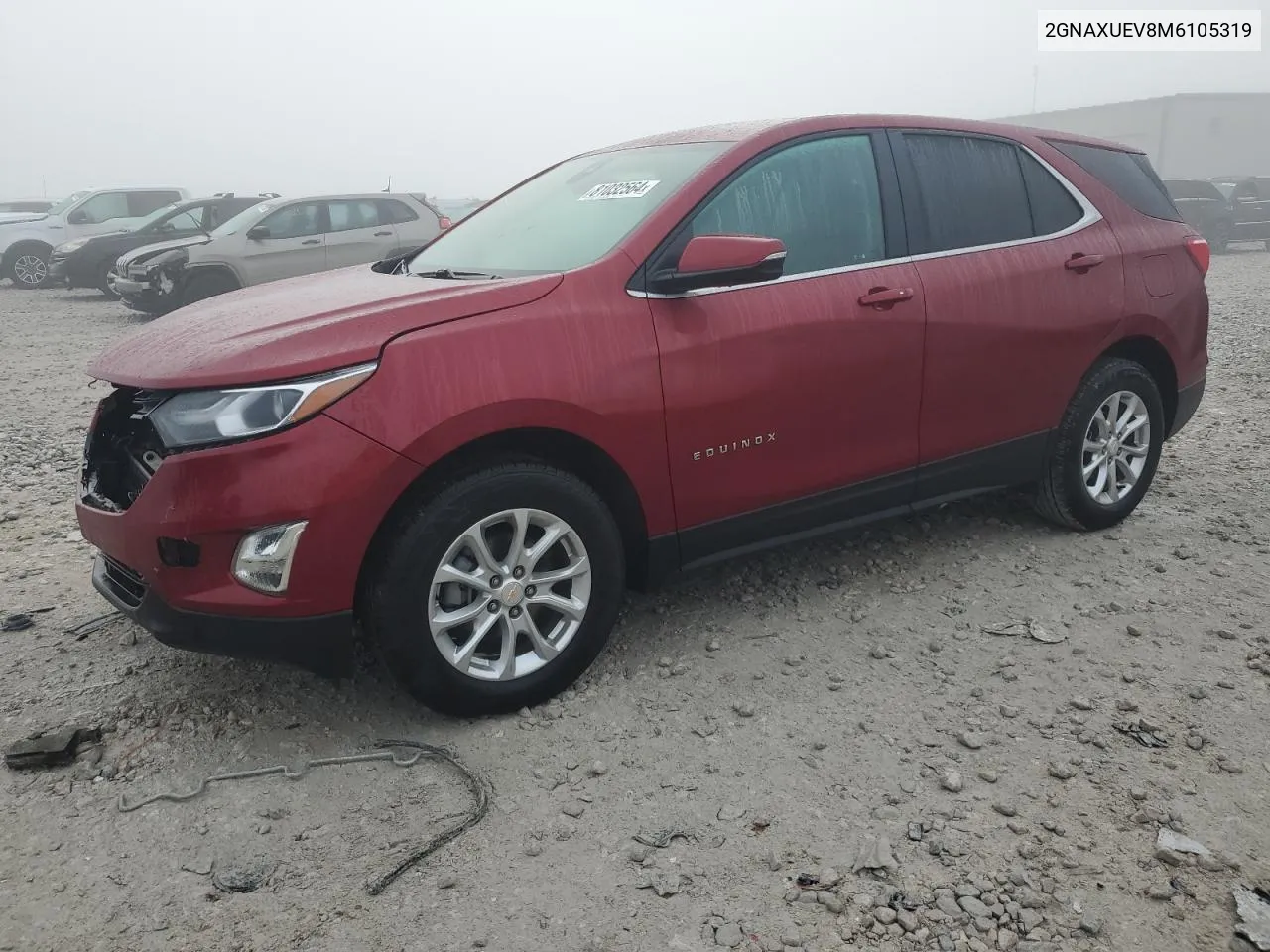 2021 Chevrolet Equinox Lt VIN: 2GNAXUEV8M6105319 Lot: 81032564