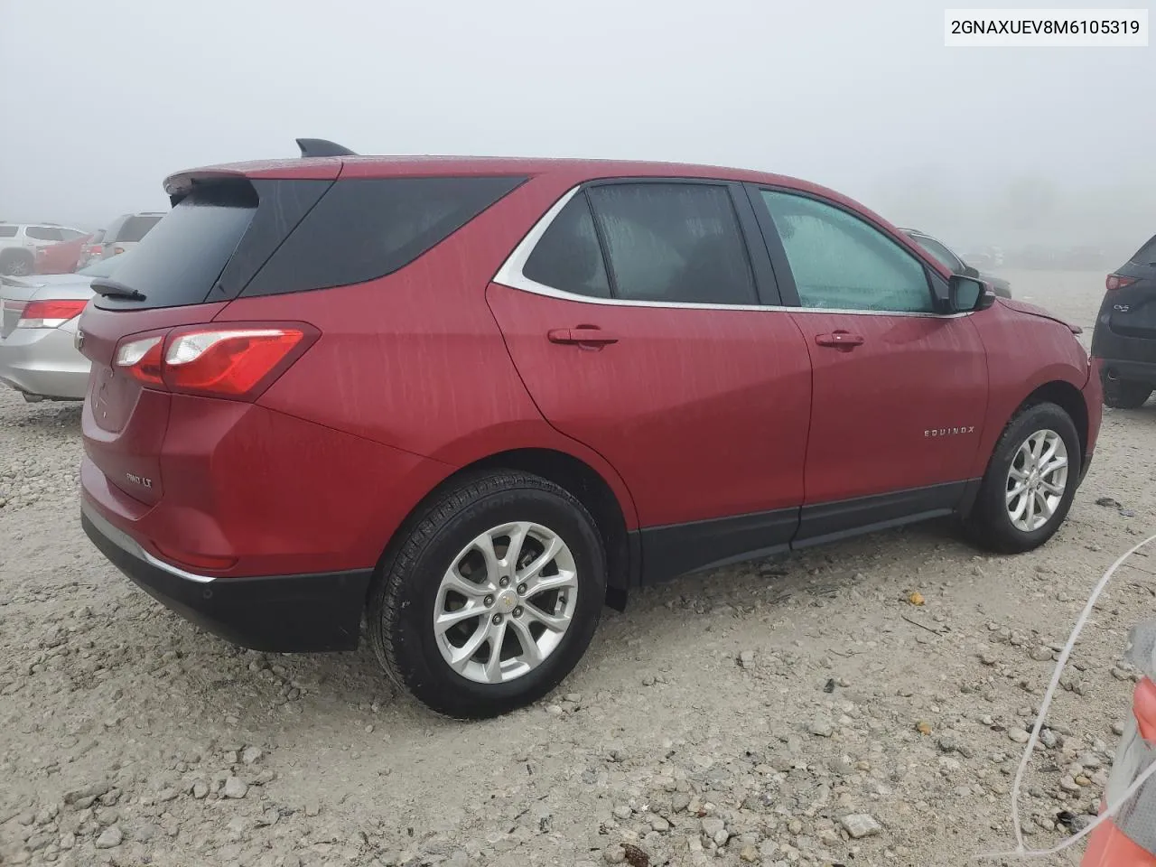 2021 Chevrolet Equinox Lt VIN: 2GNAXUEV8M6105319 Lot: 81032564