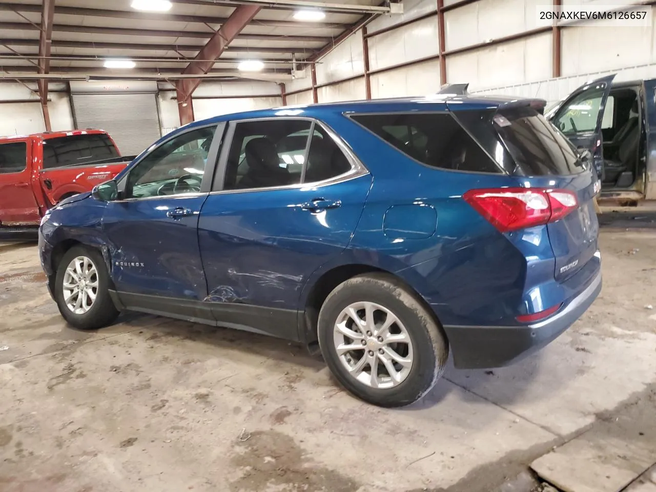 2021 Chevrolet Equinox Lt VIN: 2GNAXKEV6M6126657 Lot: 81313134