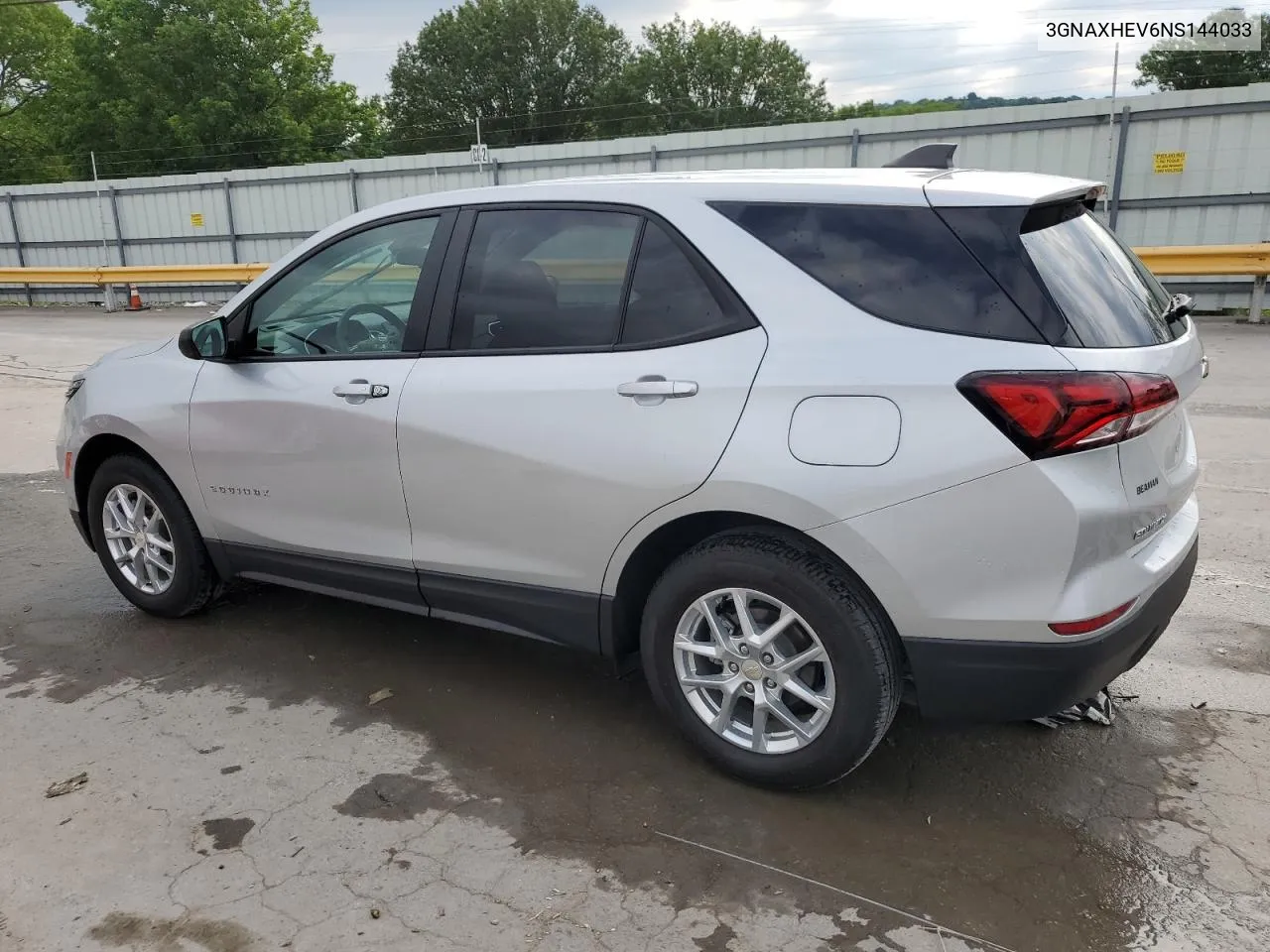 2022 Chevrolet Equinox Ls VIN: 3GNAXHEV6NS144033 Lot: 55675554