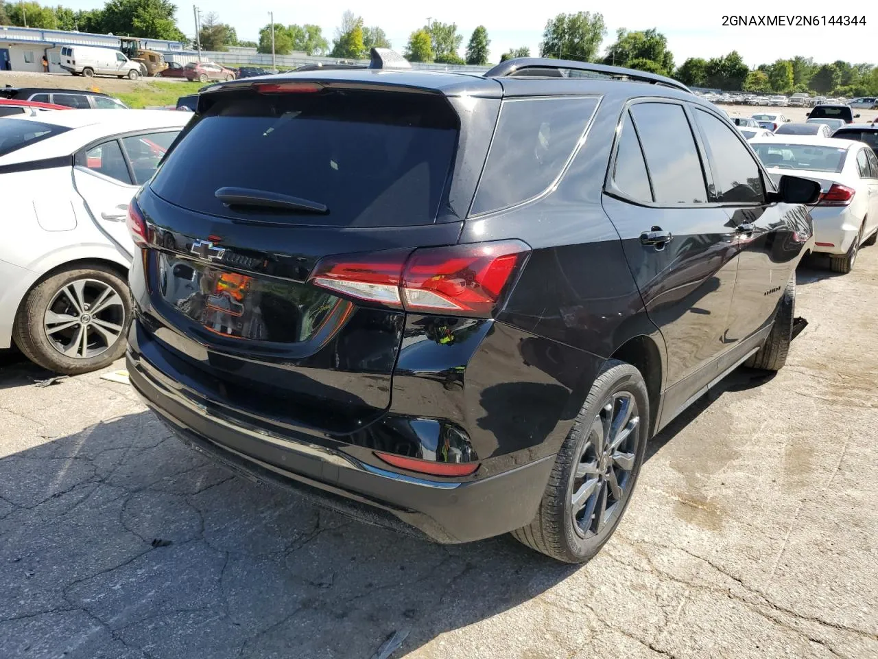 2022 Chevrolet Equinox Rs VIN: 2GNAXMEV2N6144344 Lot: 57145204