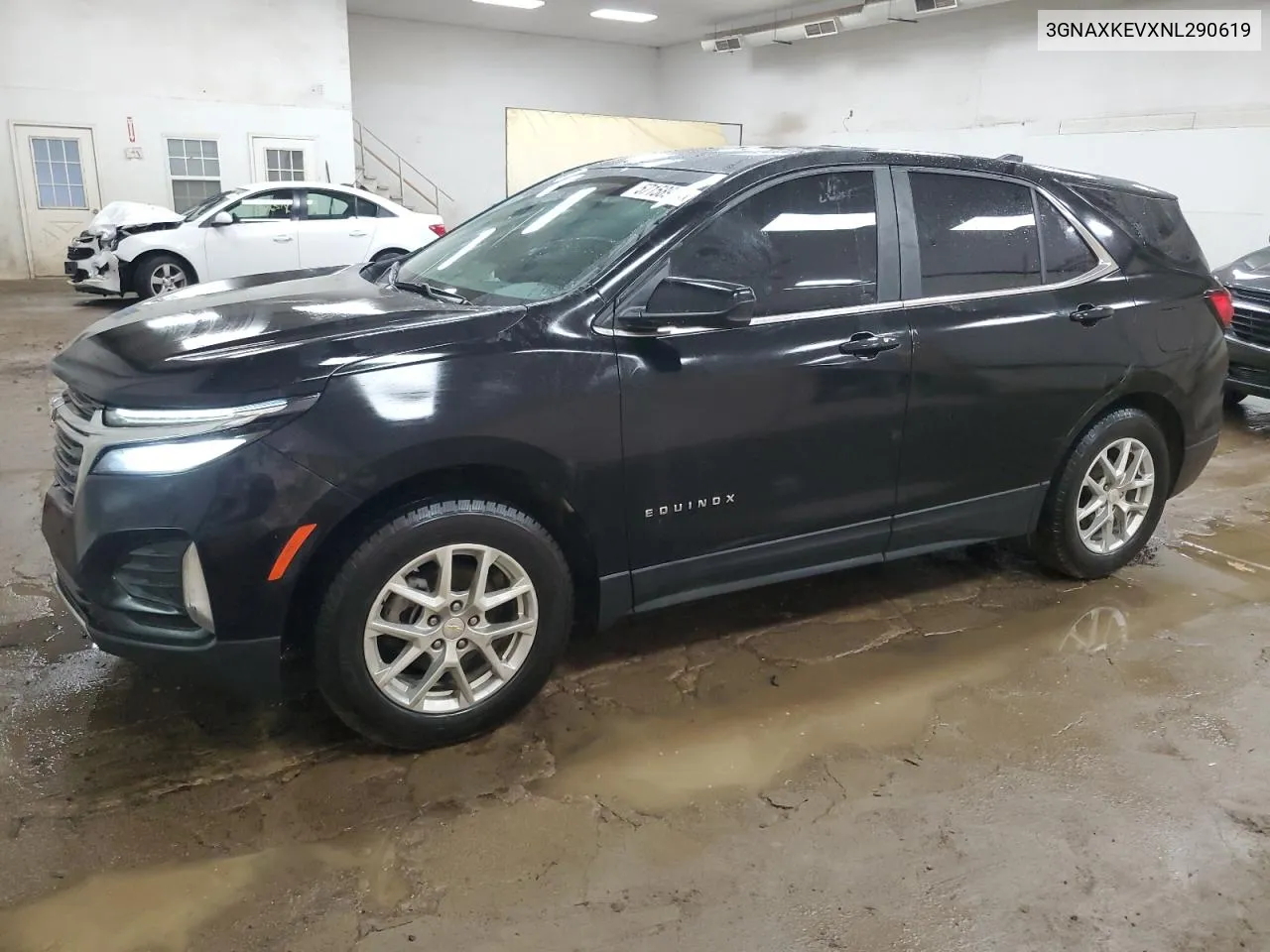 2022 Chevrolet Equinox Lt VIN: 3GNAXKEVXNL290619 Lot: 57158974