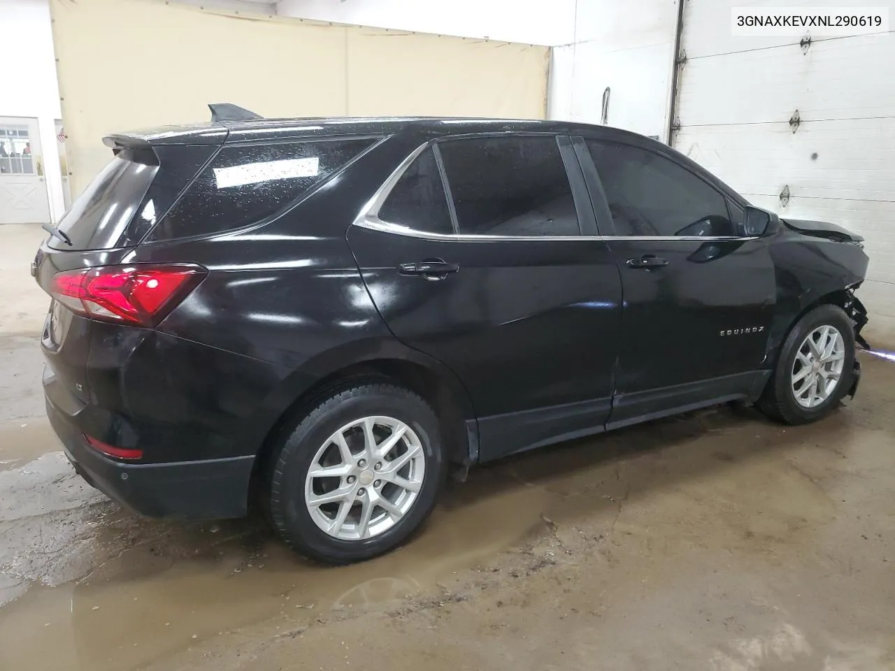 2022 Chevrolet Equinox Lt VIN: 3GNAXKEVXNL290619 Lot: 57158974