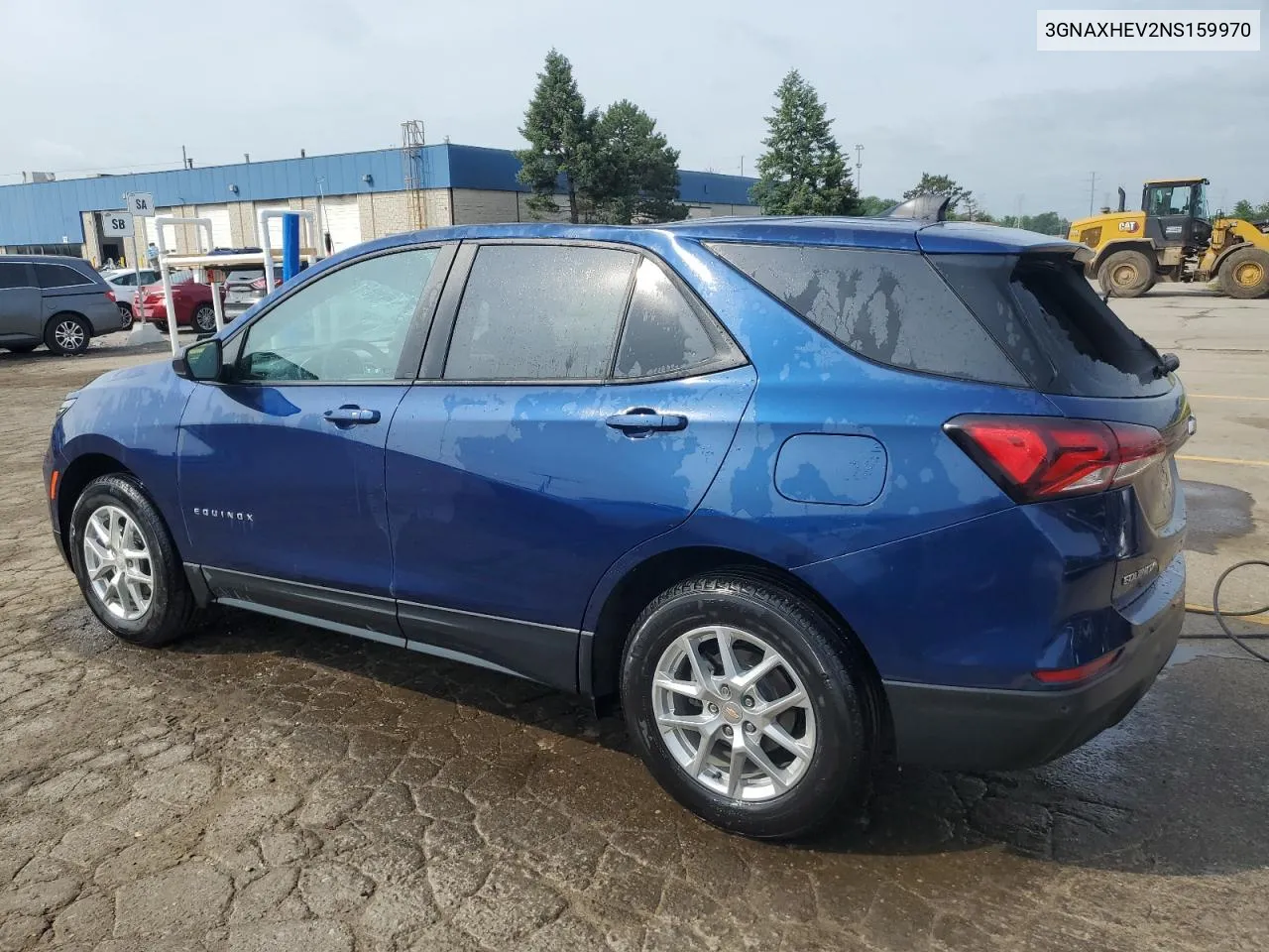 2022 Chevrolet Equinox Ls VIN: 3GNAXHEV2NS159970 Lot: 57392314