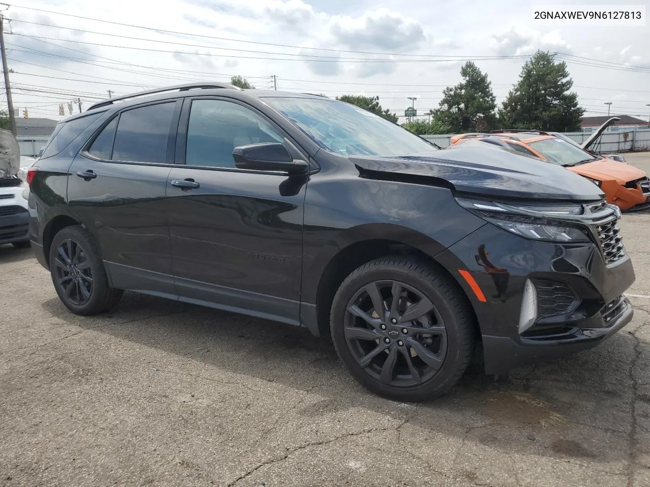 2022 Chevrolet Equinox Rs VIN: 2GNAXWEV9N6127813 Lot: 59583784