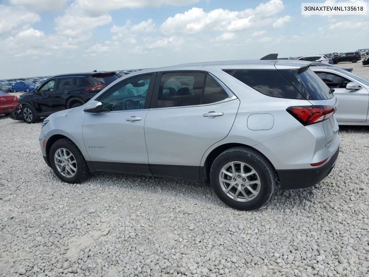 2022 Chevrolet Equinox Lt VIN: 3GNAXTEV4NL135618 Lot: 60718374