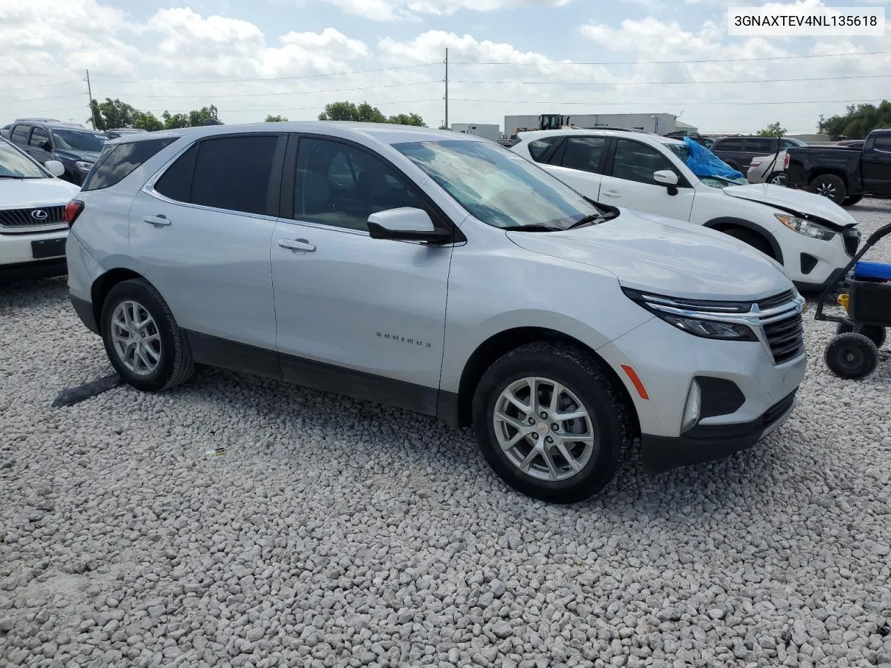 2022 Chevrolet Equinox Lt VIN: 3GNAXTEV4NL135618 Lot: 60718374