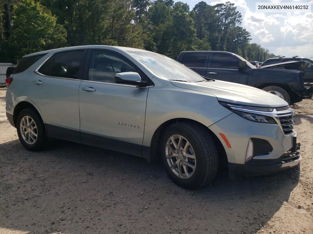 2022 Chevrolet Equinox Lt VIN: 2GNAXKEV4N6140252 Lot: 60739774