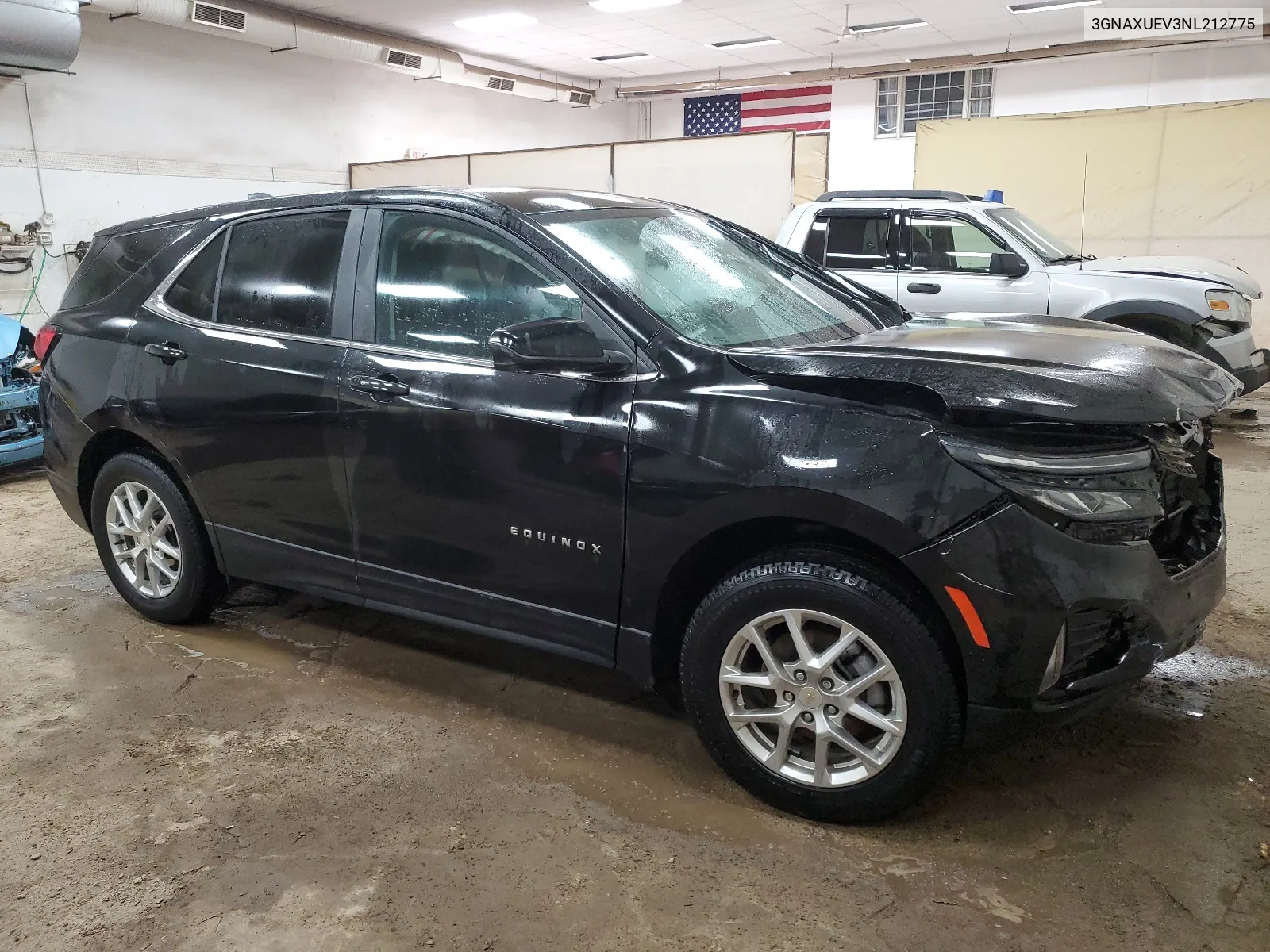 2022 Chevrolet Equinox Lt VIN: 3GNAXUEV3NL212775 Lot: 60852474