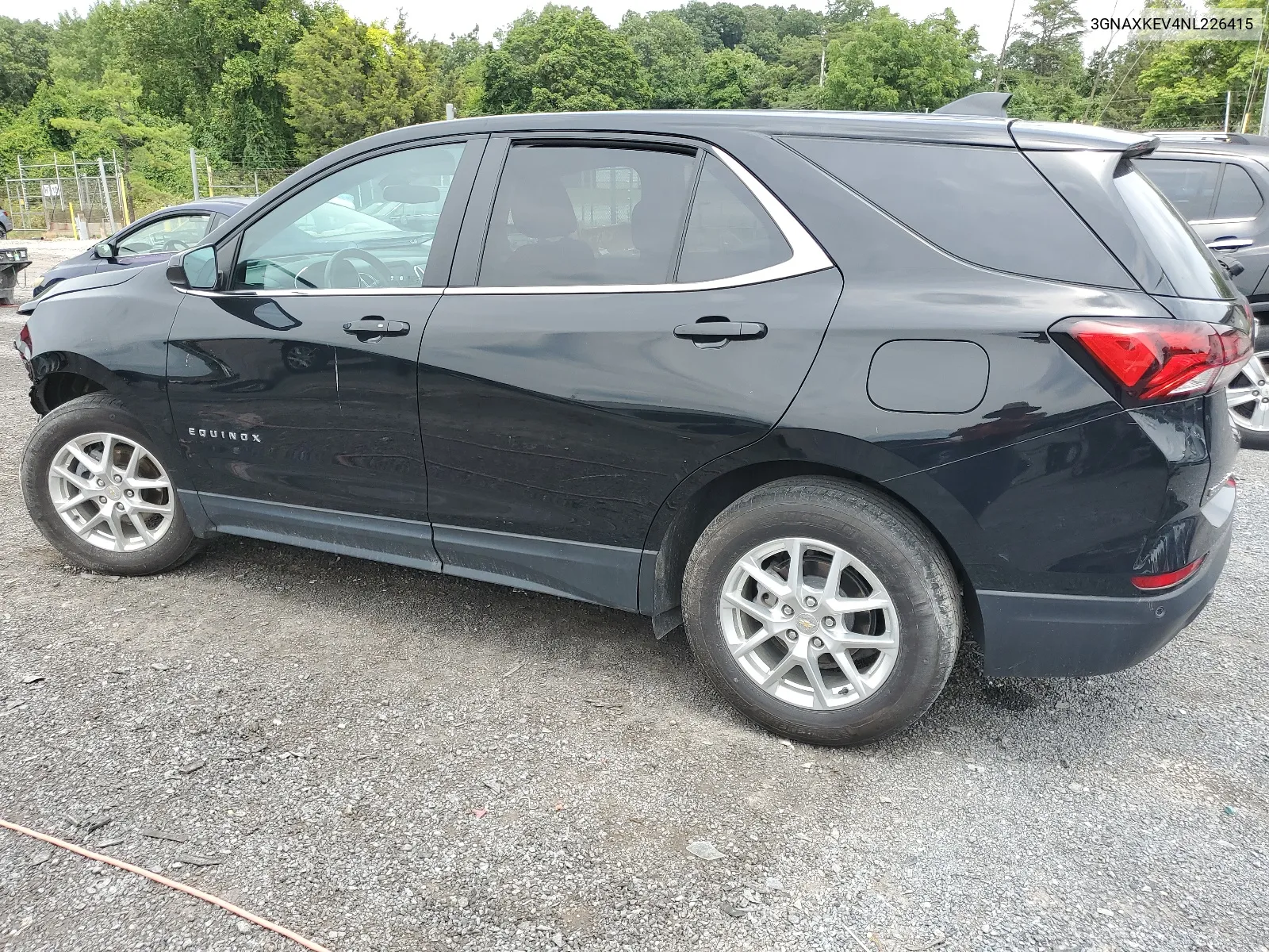 2022 Chevrolet Equinox Lt VIN: 3GNAXKEV4NL226415 Lot: 60937234