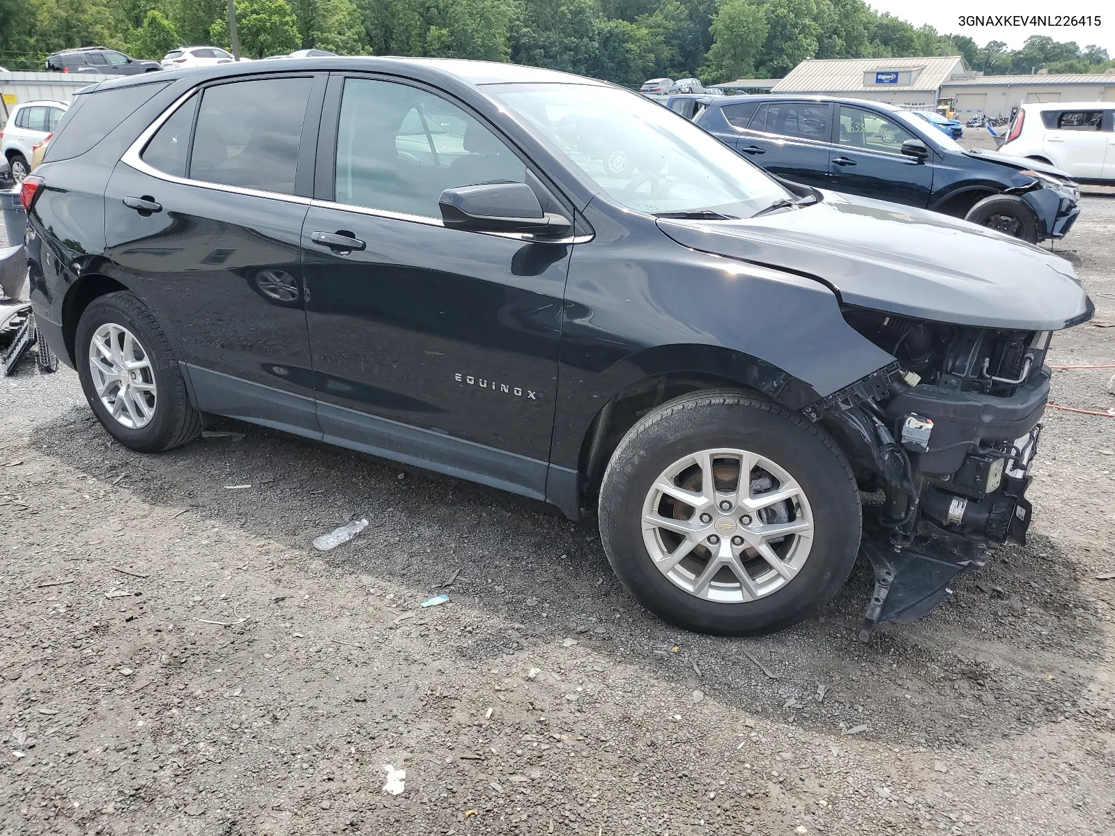 2022 Chevrolet Equinox Lt VIN: 3GNAXKEV4NL226415 Lot: 60937234