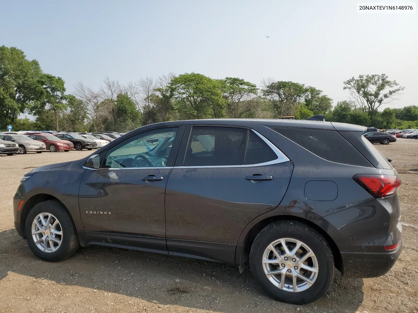 2022 Chevrolet Equinox Lt VIN: 2GNAXTEV1N6148976 Lot: 61029234