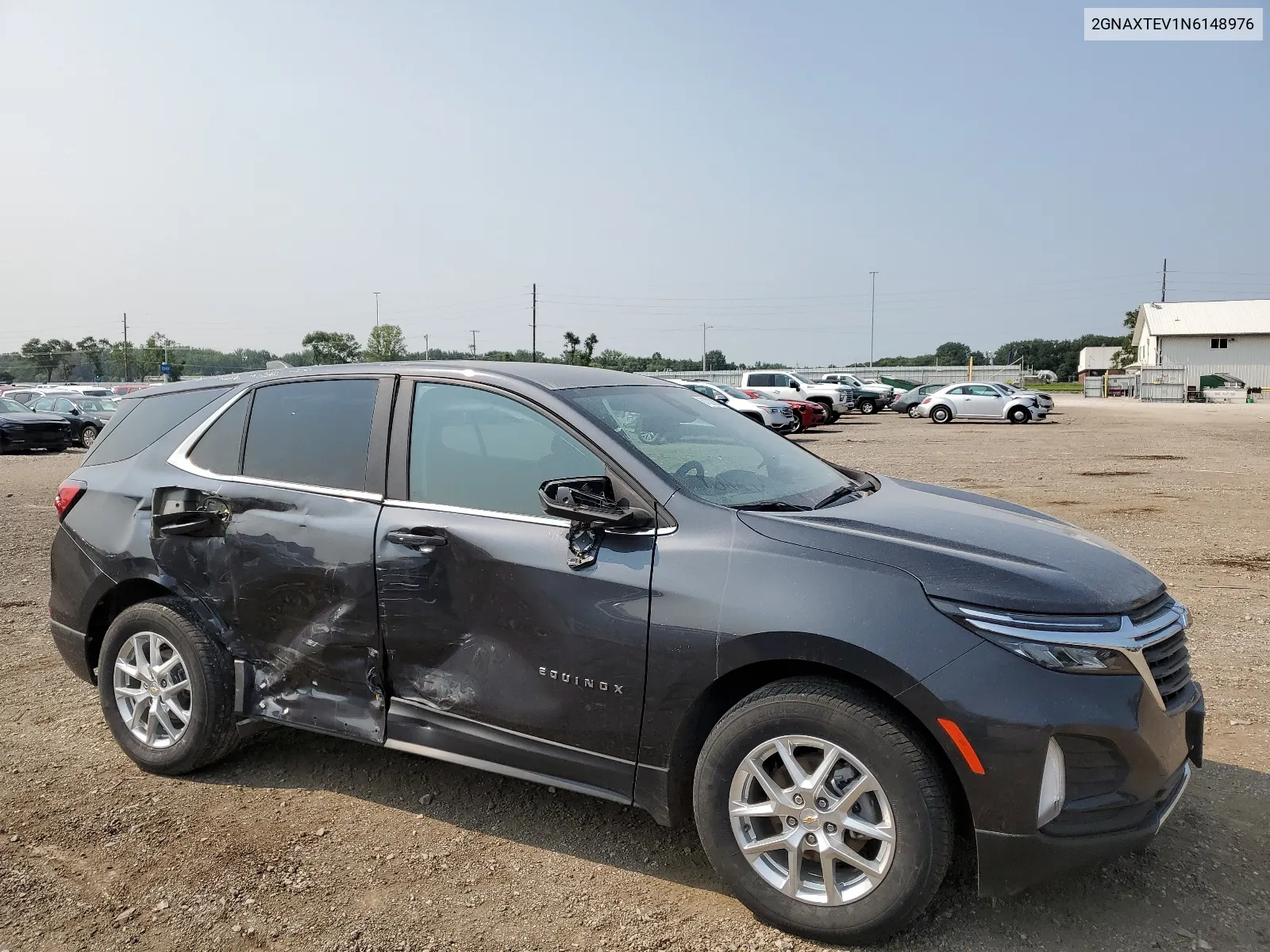 2022 Chevrolet Equinox Lt VIN: 2GNAXTEV1N6148976 Lot: 61029234