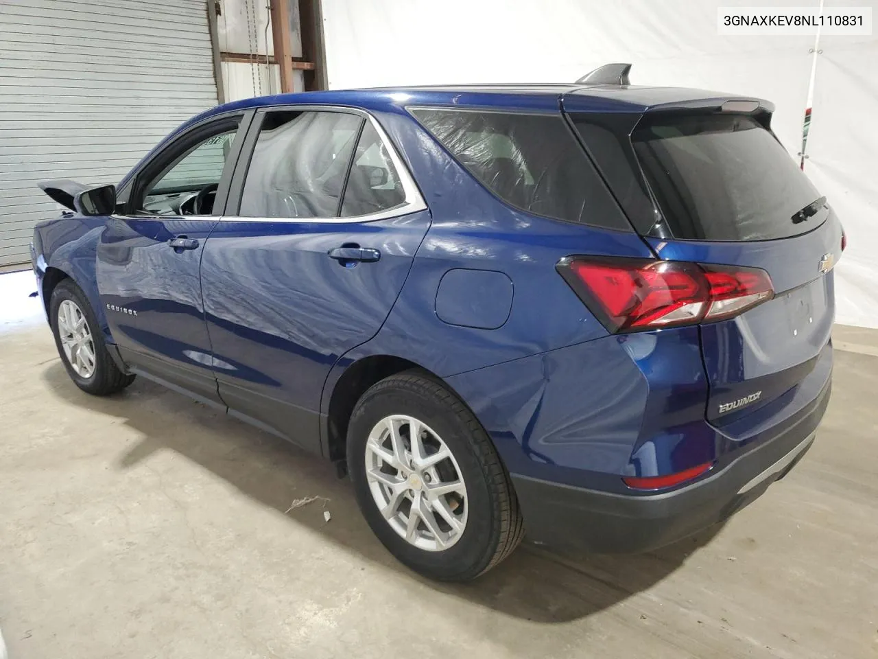 2022 Chevrolet Equinox Lt VIN: 3GNAXKEV8NL110831 Lot: 61350424