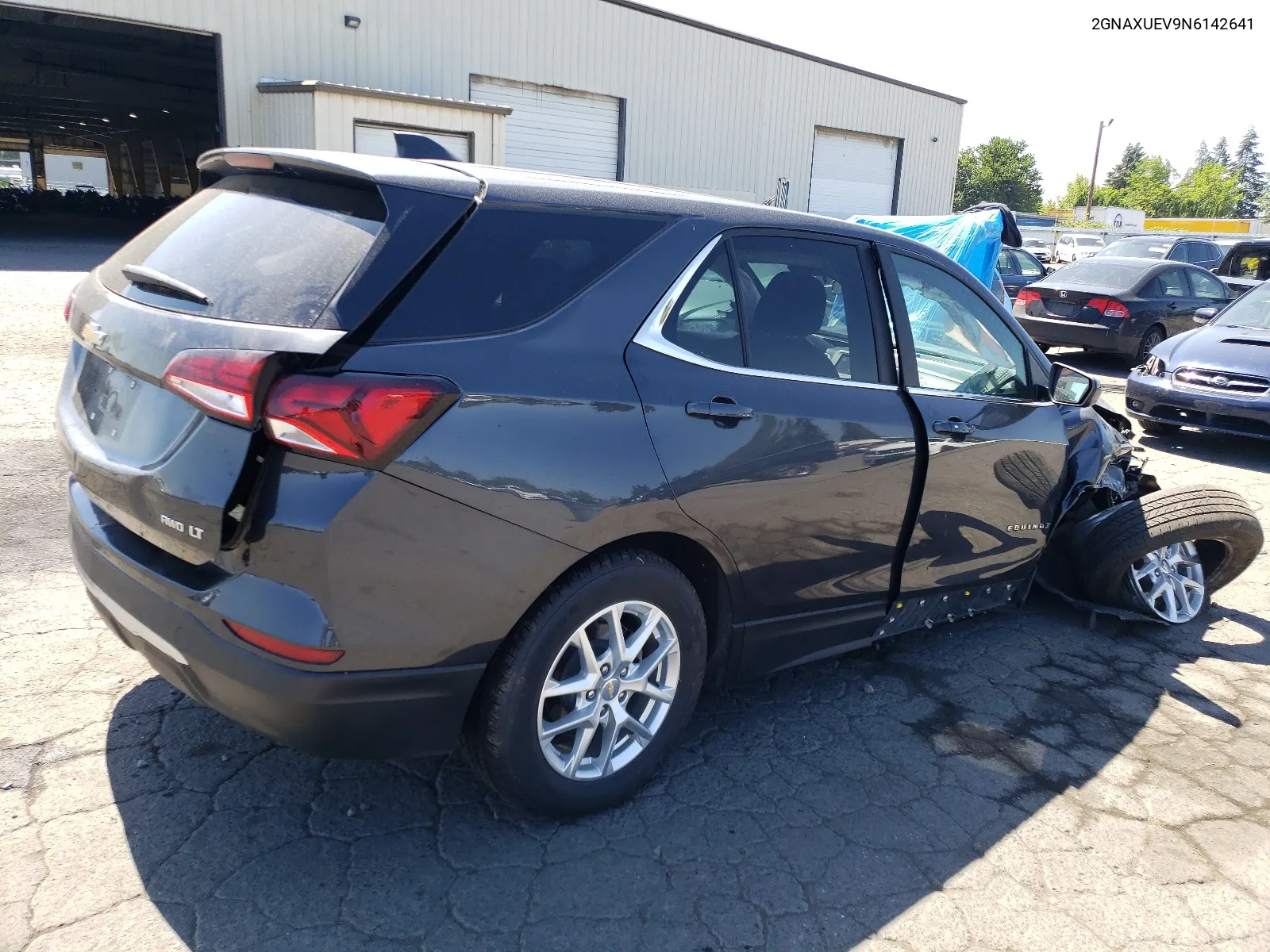 2022 Chevrolet Equinox Lt VIN: 2GNAXUEV9N6142641 Lot: 61934544