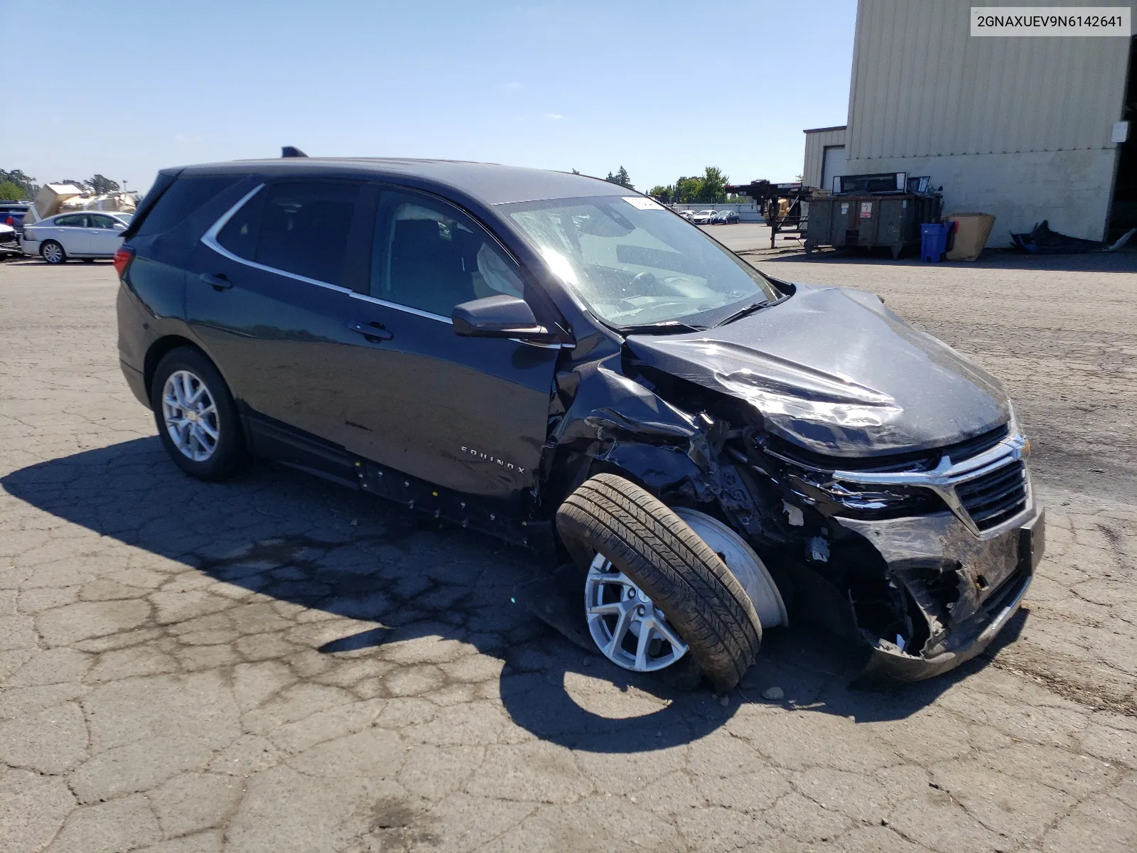 2022 Chevrolet Equinox Lt VIN: 2GNAXUEV9N6142641 Lot: 61934544