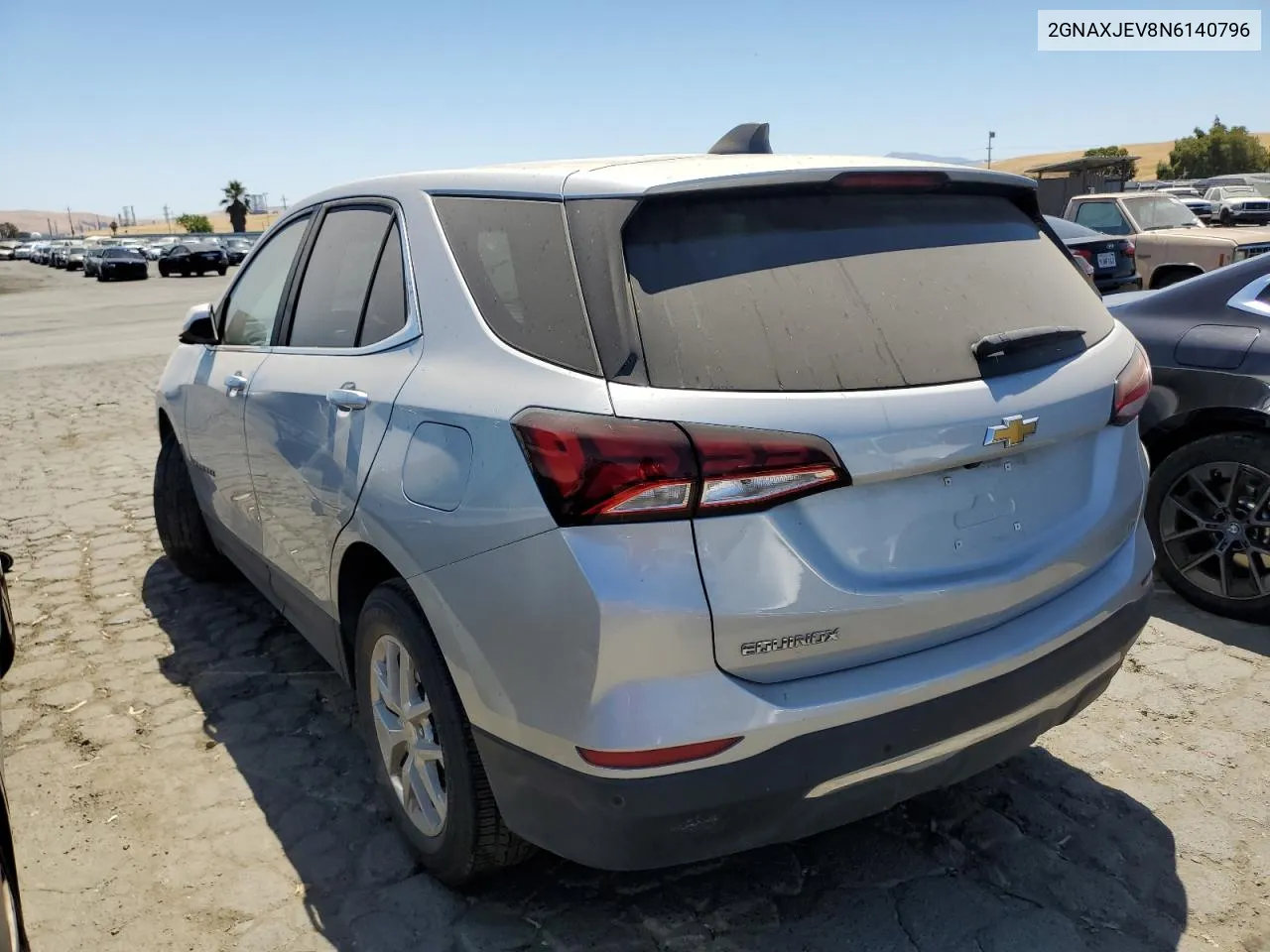 2022 Chevrolet Equinox Lt VIN: 2GNAXJEV8N6140796 Lot: 61986914