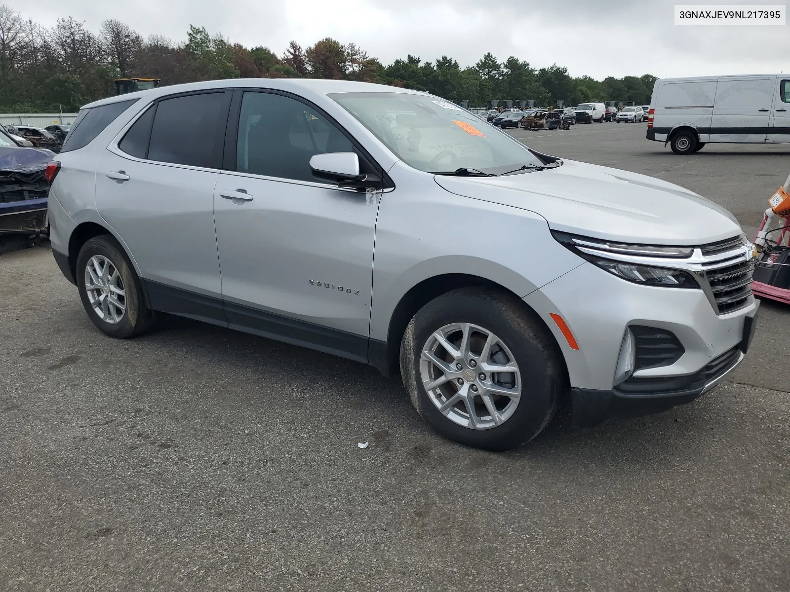 2022 Chevrolet Equinox Lt VIN: 3GNAXJEV9NL217395 Lot: 64765164