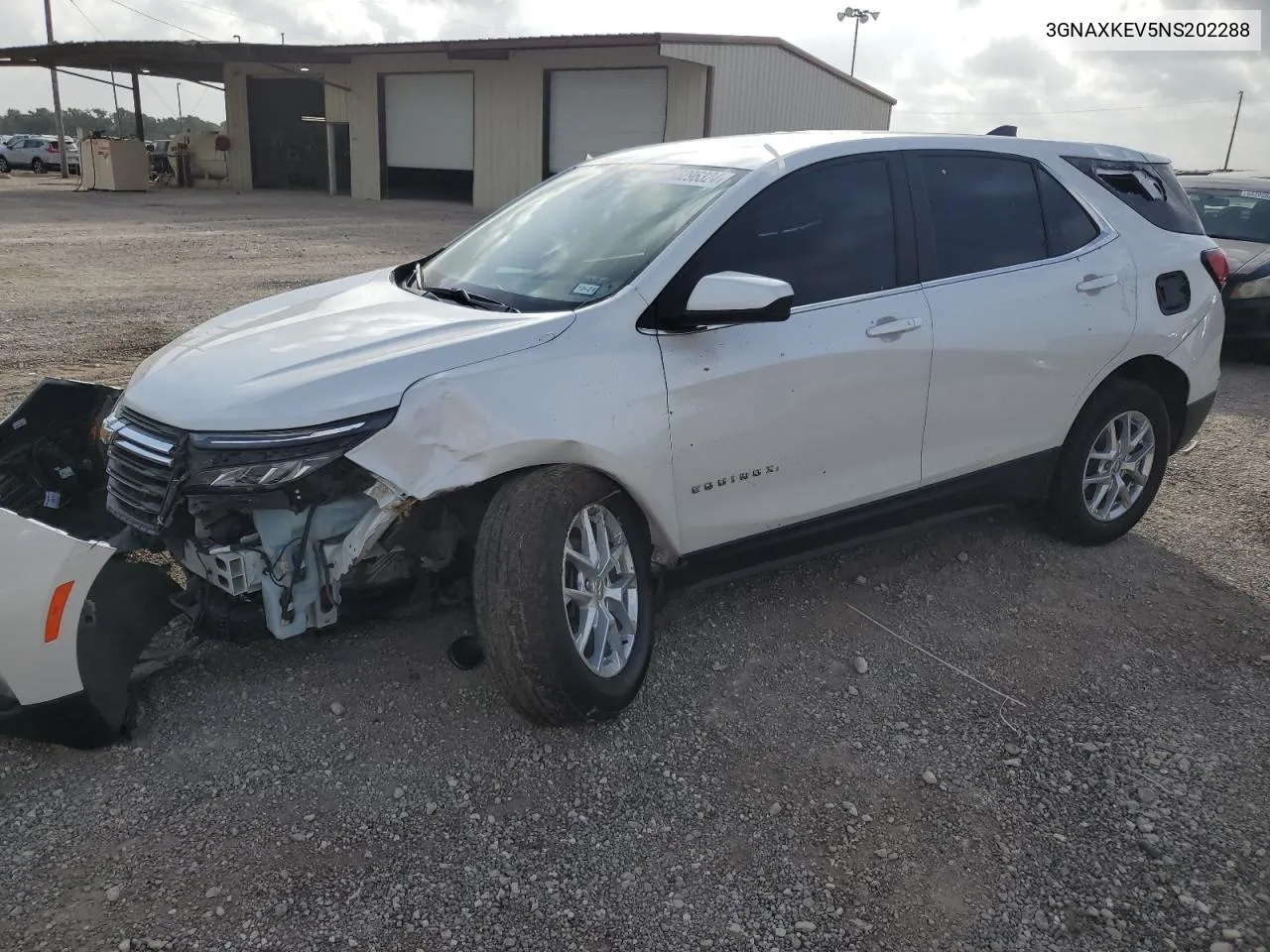 2022 Chevrolet Equinox Lt VIN: 3GNAXKEV5NS202288 Lot: 65296324