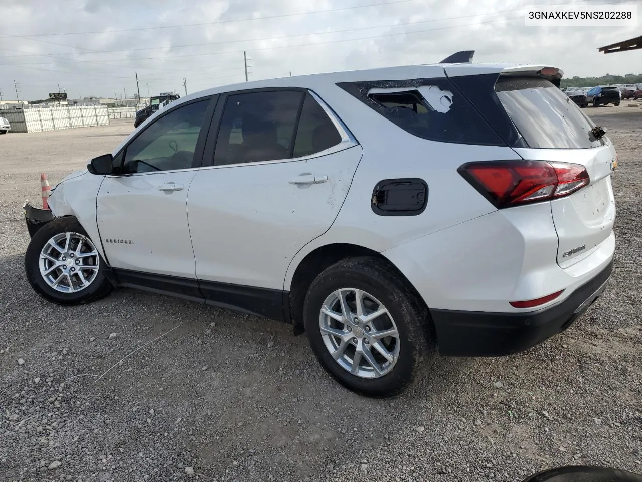 2022 Chevrolet Equinox Lt VIN: 3GNAXKEV5NS202288 Lot: 65296324