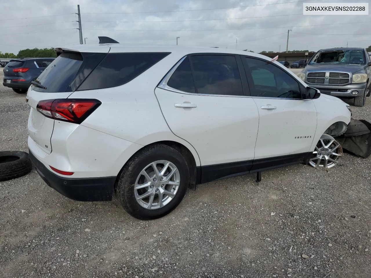 2022 Chevrolet Equinox Lt VIN: 3GNAXKEV5NS202288 Lot: 65296324