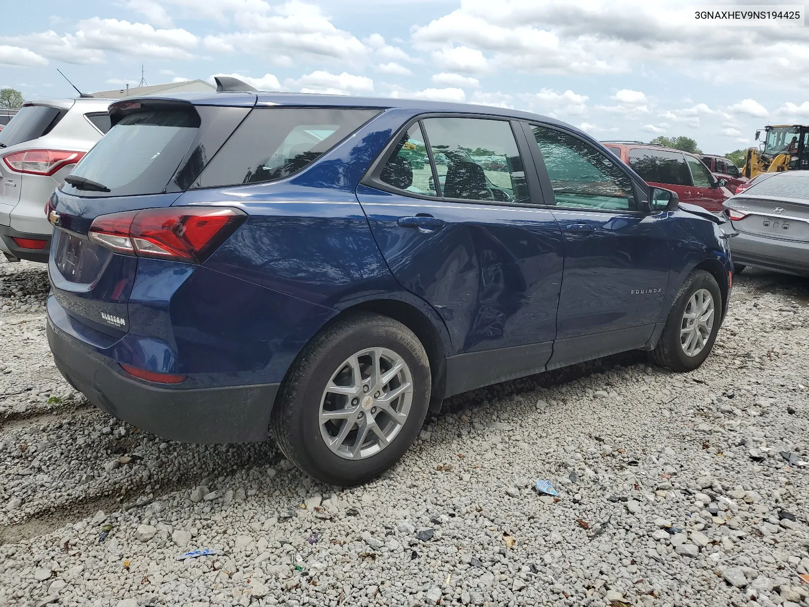 2022 Chevrolet Equinox Ls VIN: 3GNAXHEV9NS194425 Lot: 65942244