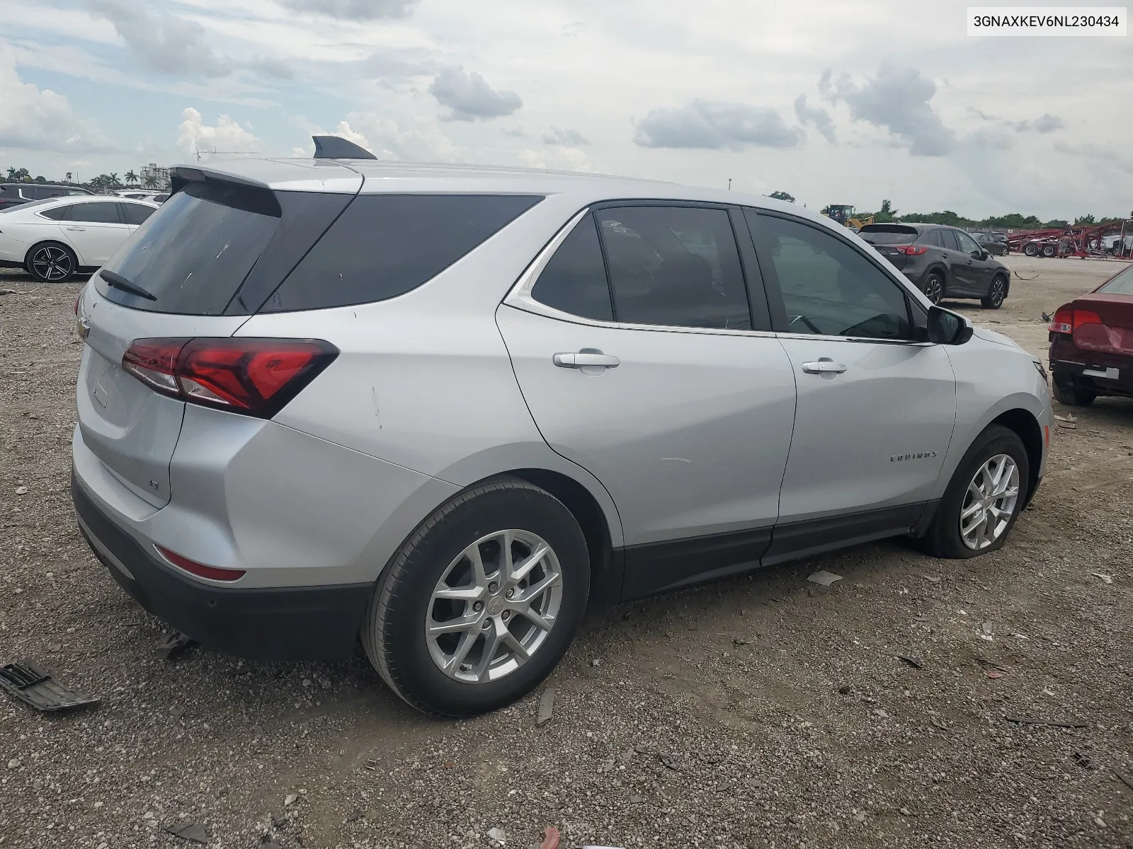 2022 Chevrolet Equinox Lt VIN: 3GNAXKEV6NL230434 Lot: 66147334