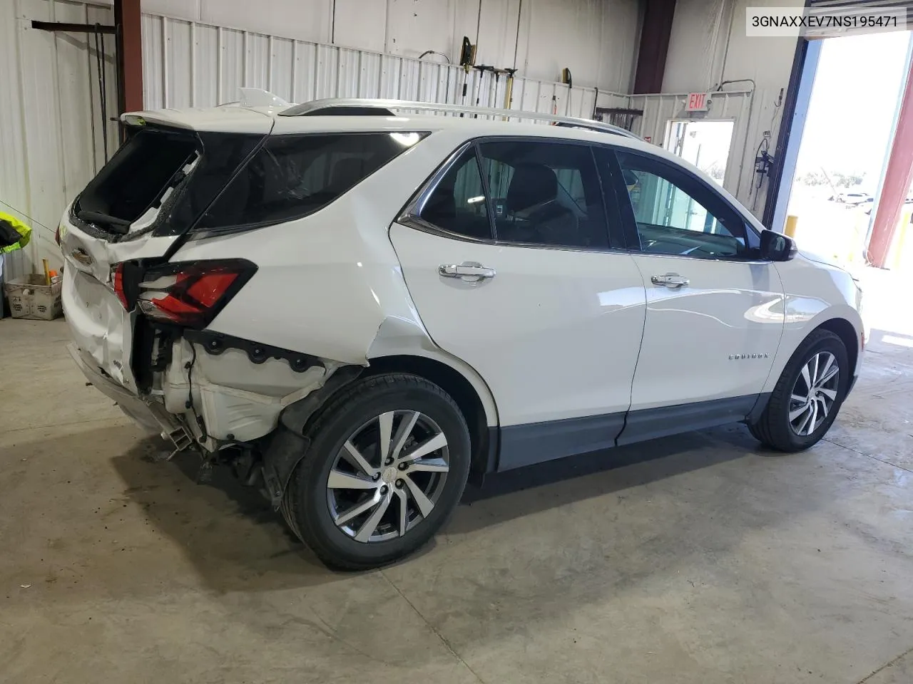 2022 Chevrolet Equinox Premier VIN: 3GNAXXEV7NS195471 Lot: 66208514