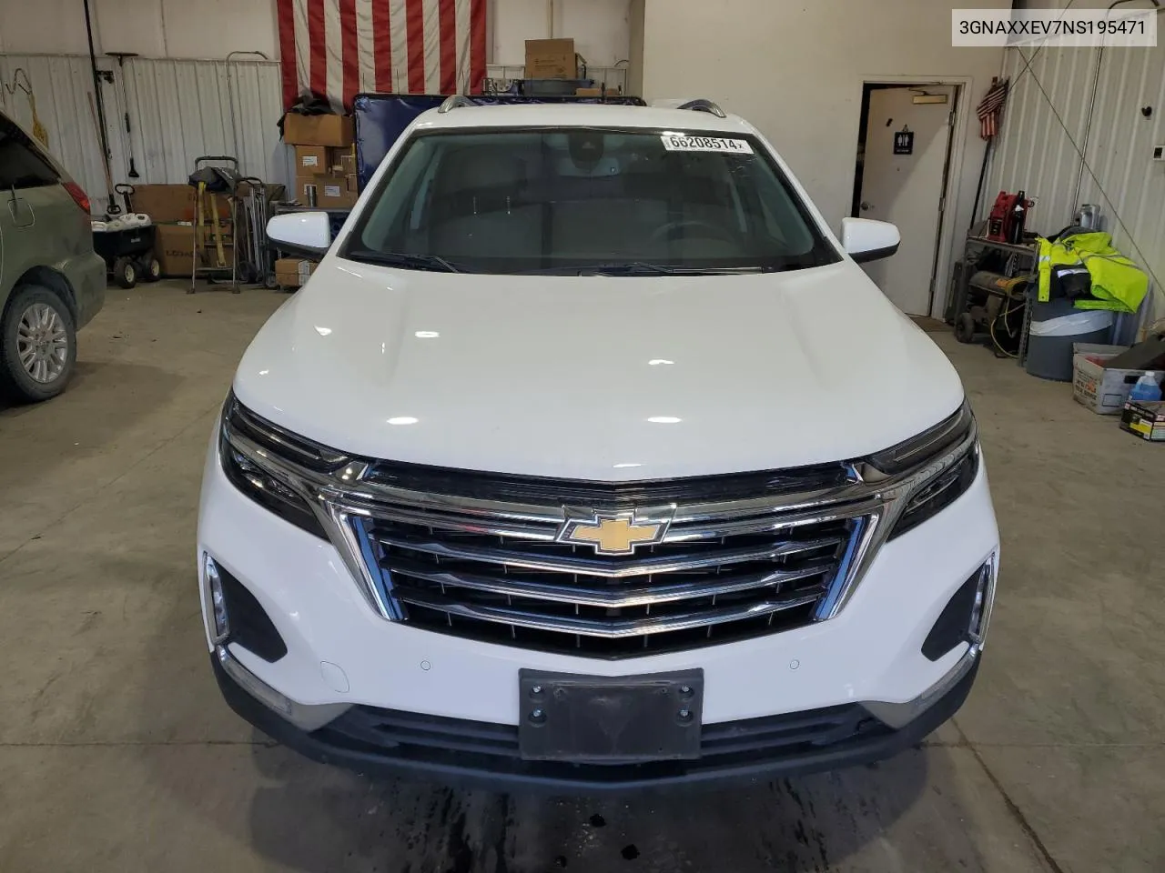 2022 Chevrolet Equinox Premier VIN: 3GNAXXEV7NS195471 Lot: 66208514