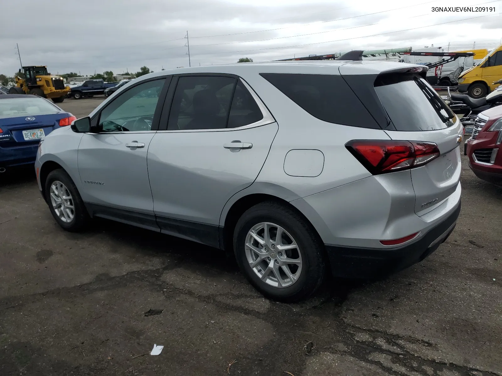 2022 Chevrolet Equinox Lt VIN: 3GNAXUEV6NL209191 Lot: 66222744