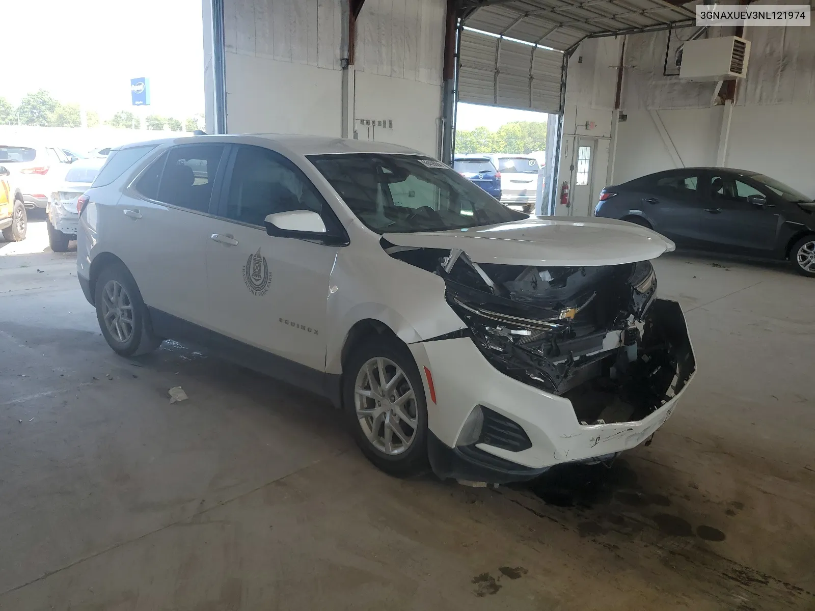 2022 Chevrolet Equinox Lt VIN: 3GNAXUEV3NL121974 Lot: 66459964