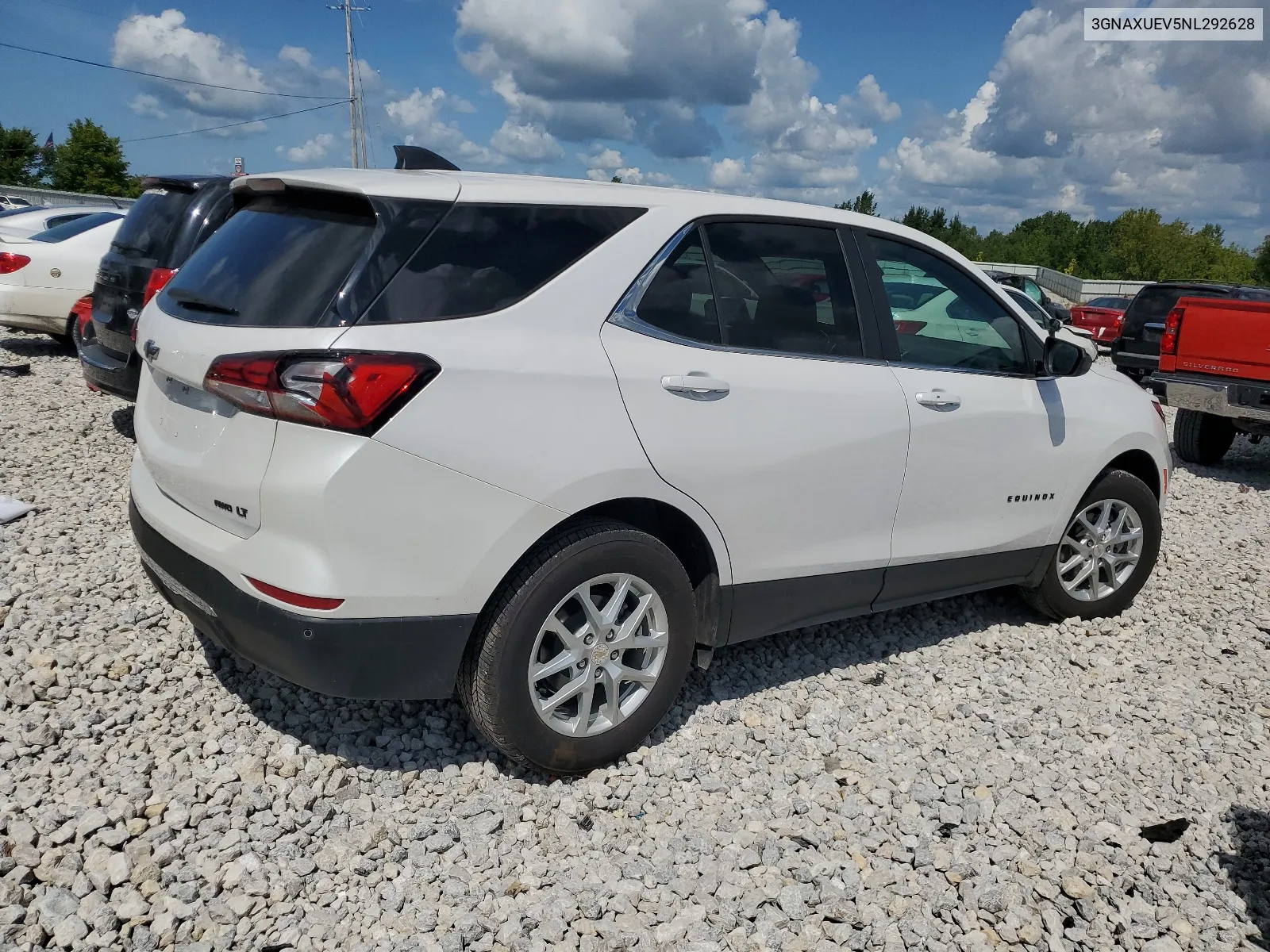 2022 Chevrolet Equinox Lt VIN: 3GNAXUEV5NL292628 Lot: 66838484