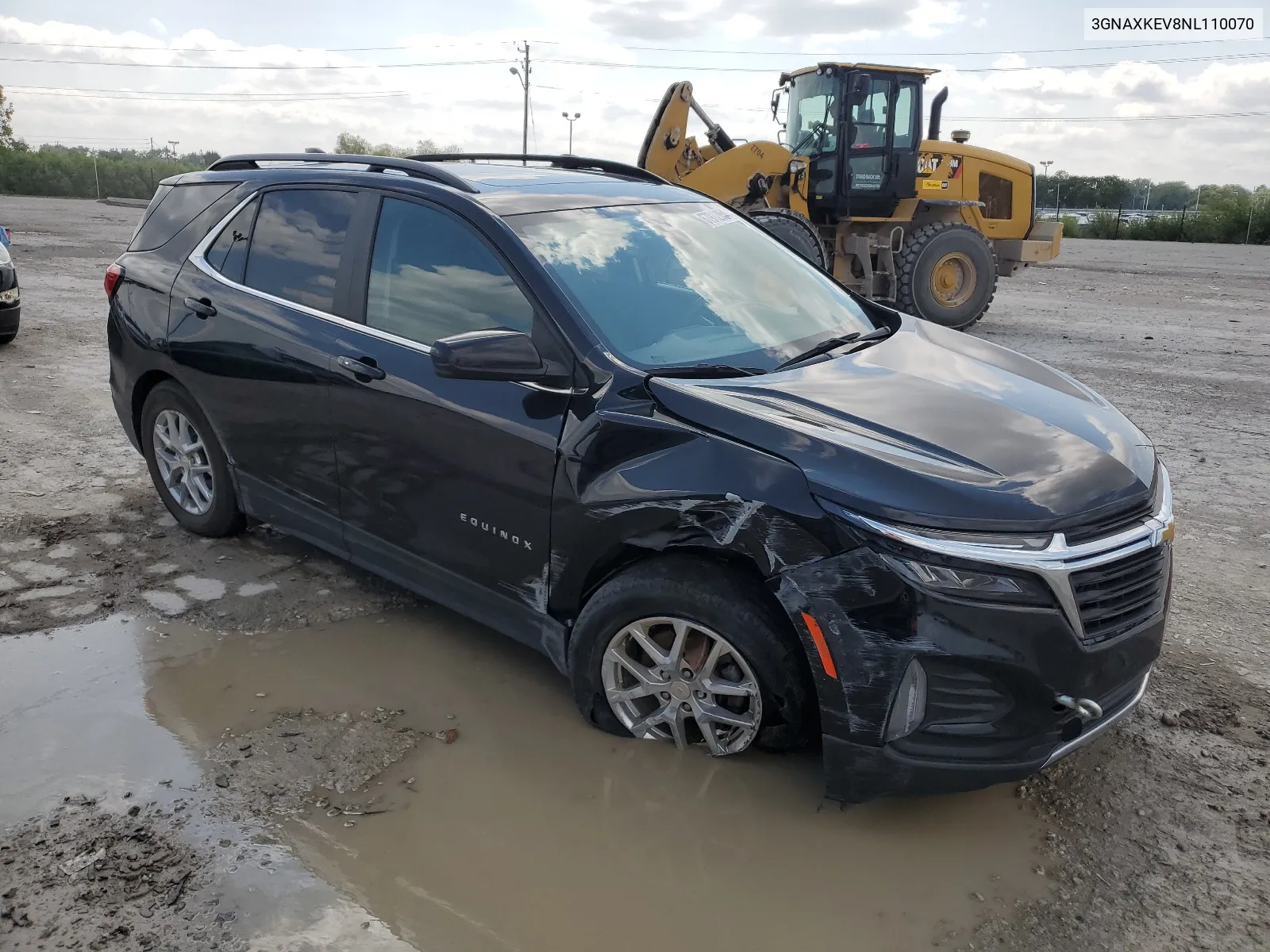 2022 Chevrolet Equinox Lt VIN: 3GNAXKEV8NL110070 Lot: 67912854