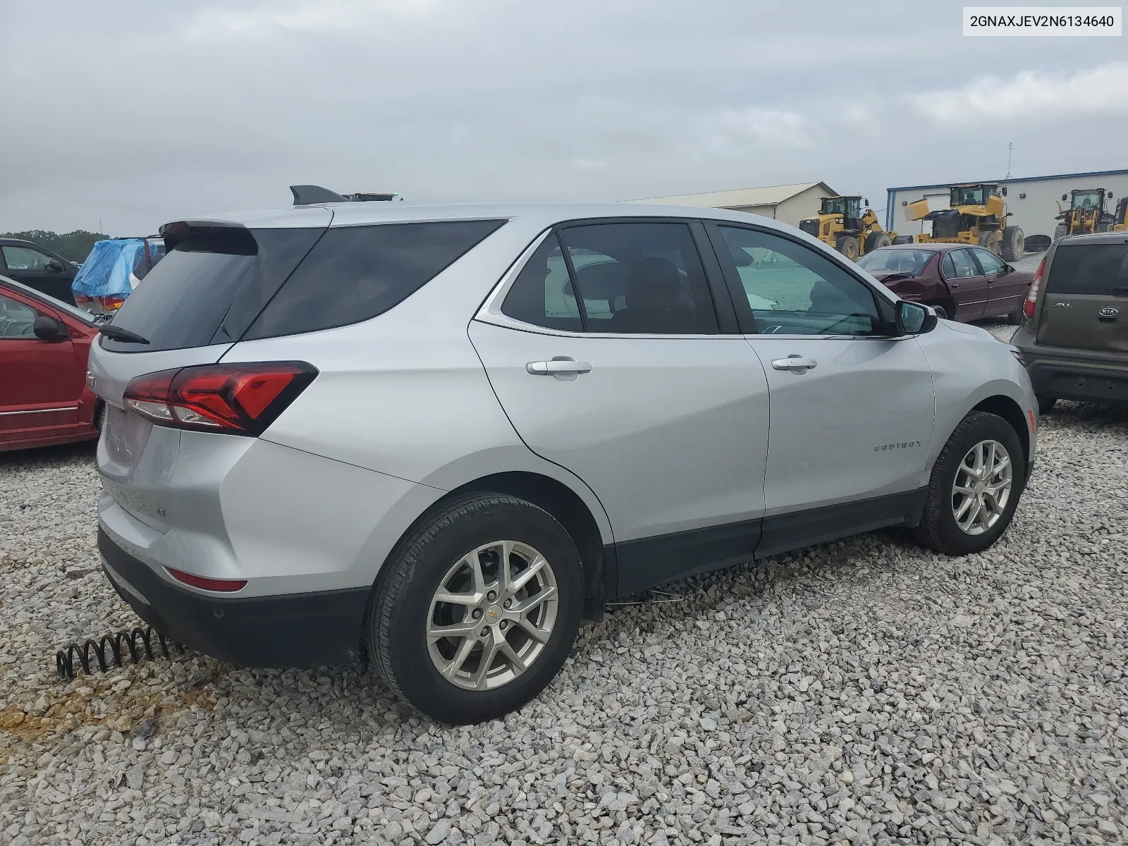 2022 Chevrolet Equinox Lt VIN: 2GNAXJEV2N6134640 Lot: 67999014