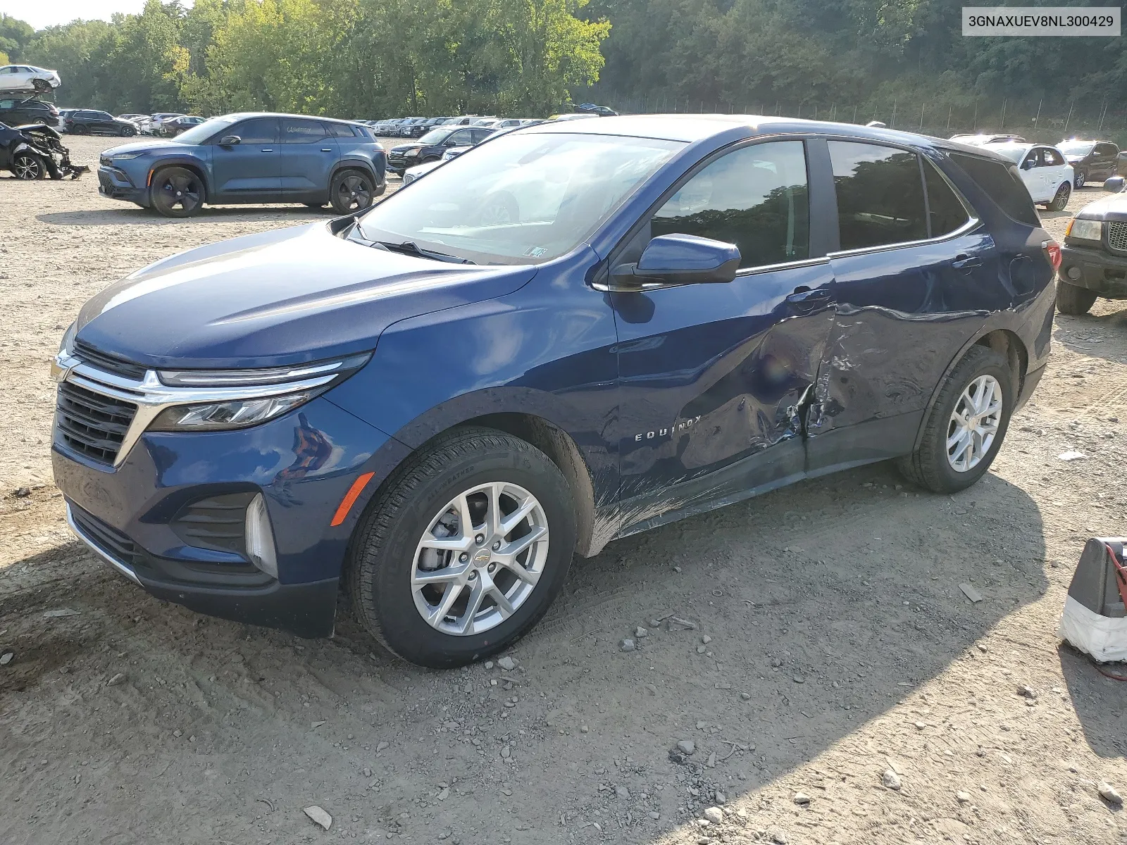 2022 Chevrolet Equinox Lt VIN: 3GNAXUEV8NL300429 Lot: 68246744