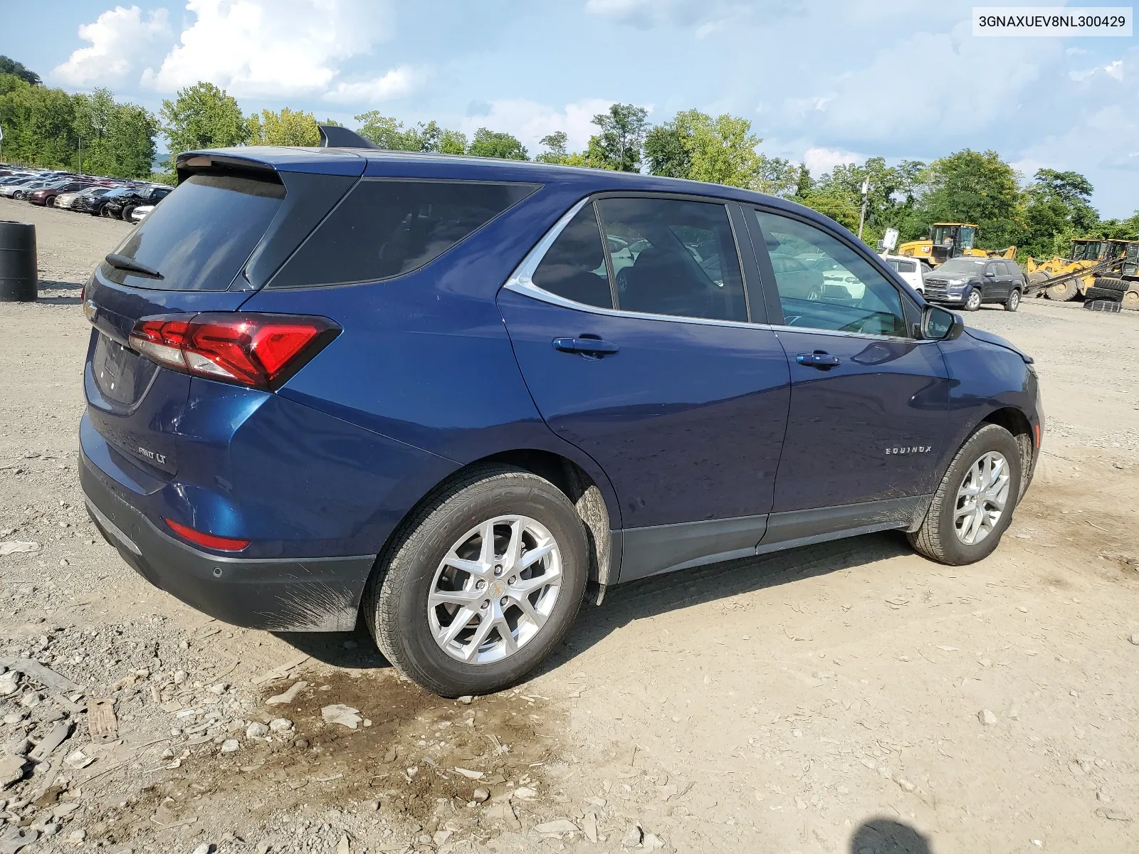 2022 Chevrolet Equinox Lt VIN: 3GNAXUEV8NL300429 Lot: 68246744