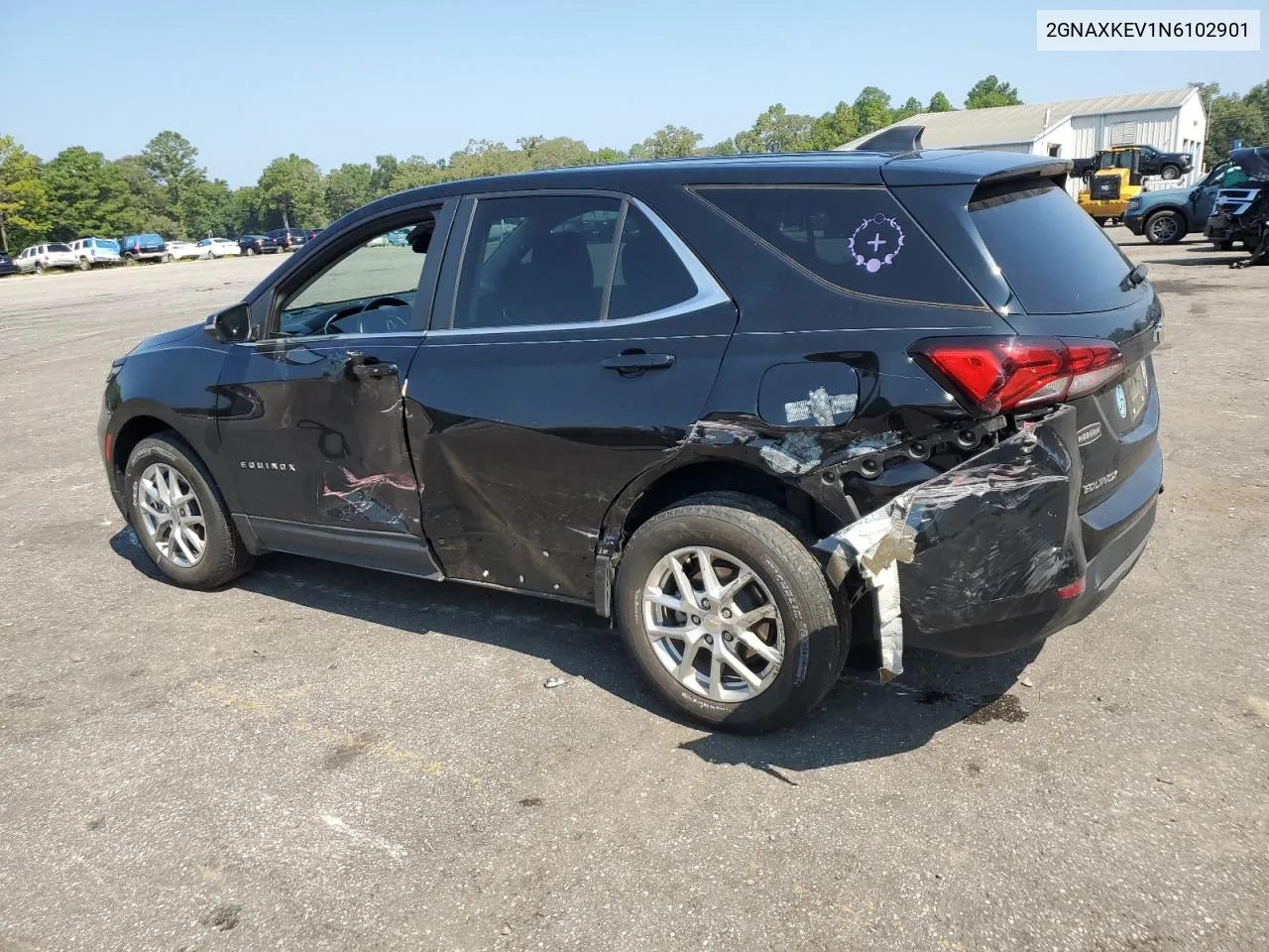 2022 Chevrolet Equinox Lt VIN: 2GNAXKEV1N6102901 Lot: 68293284