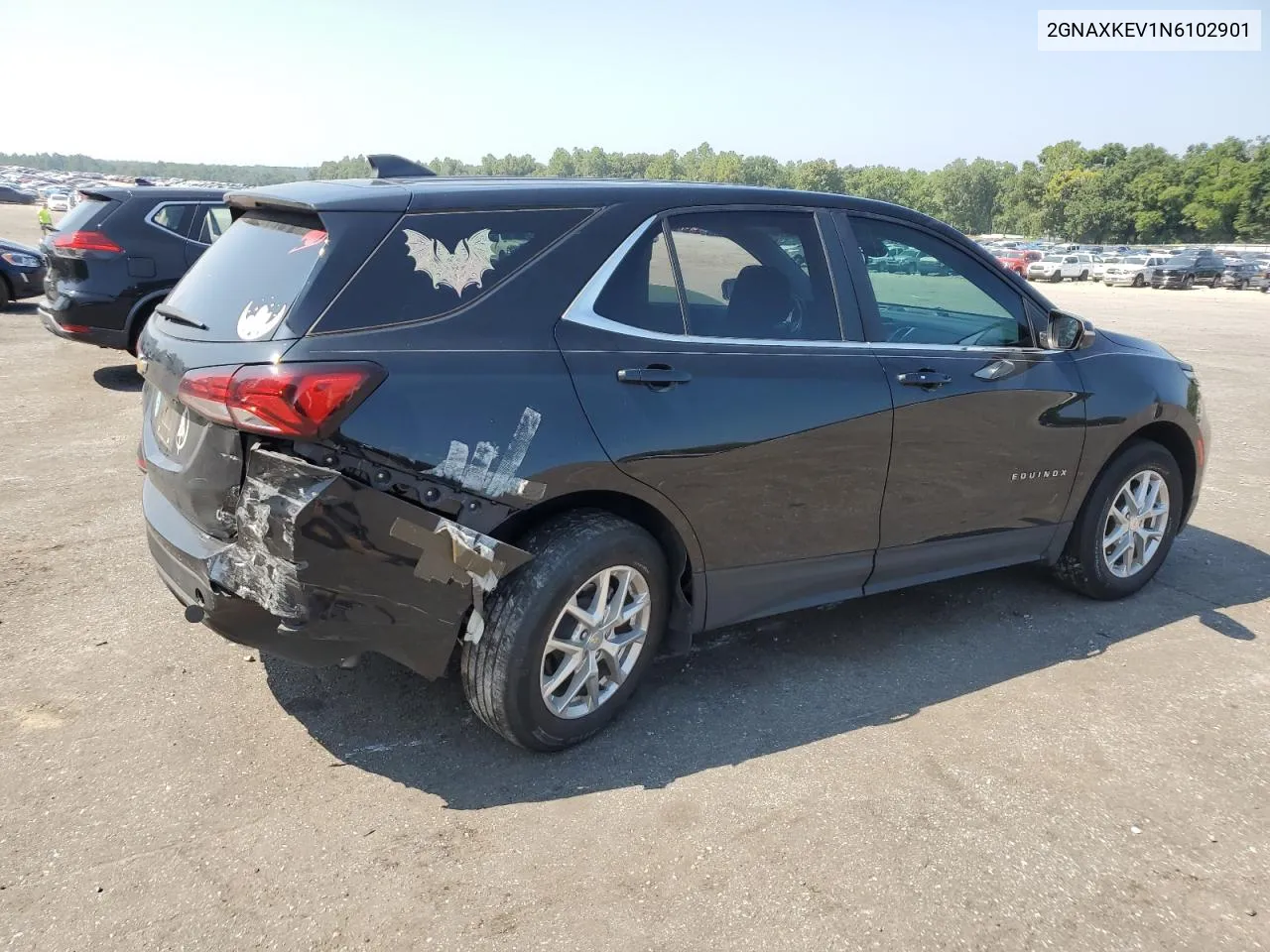 2022 Chevrolet Equinox Lt VIN: 2GNAXKEV1N6102901 Lot: 68293284