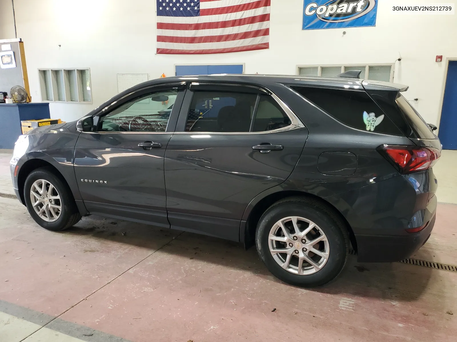 2022 Chevrolet Equinox Lt VIN: 3GNAXUEV2NS212739 Lot: 68377334