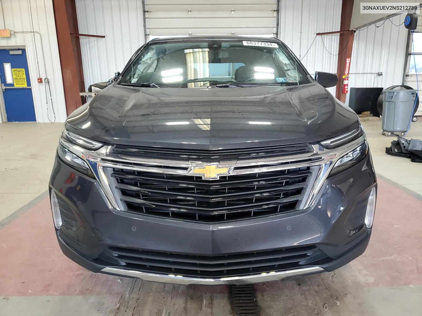 2022 Chevrolet Equinox Lt VIN: 3GNAXUEV2NS212739 Lot: 68377334