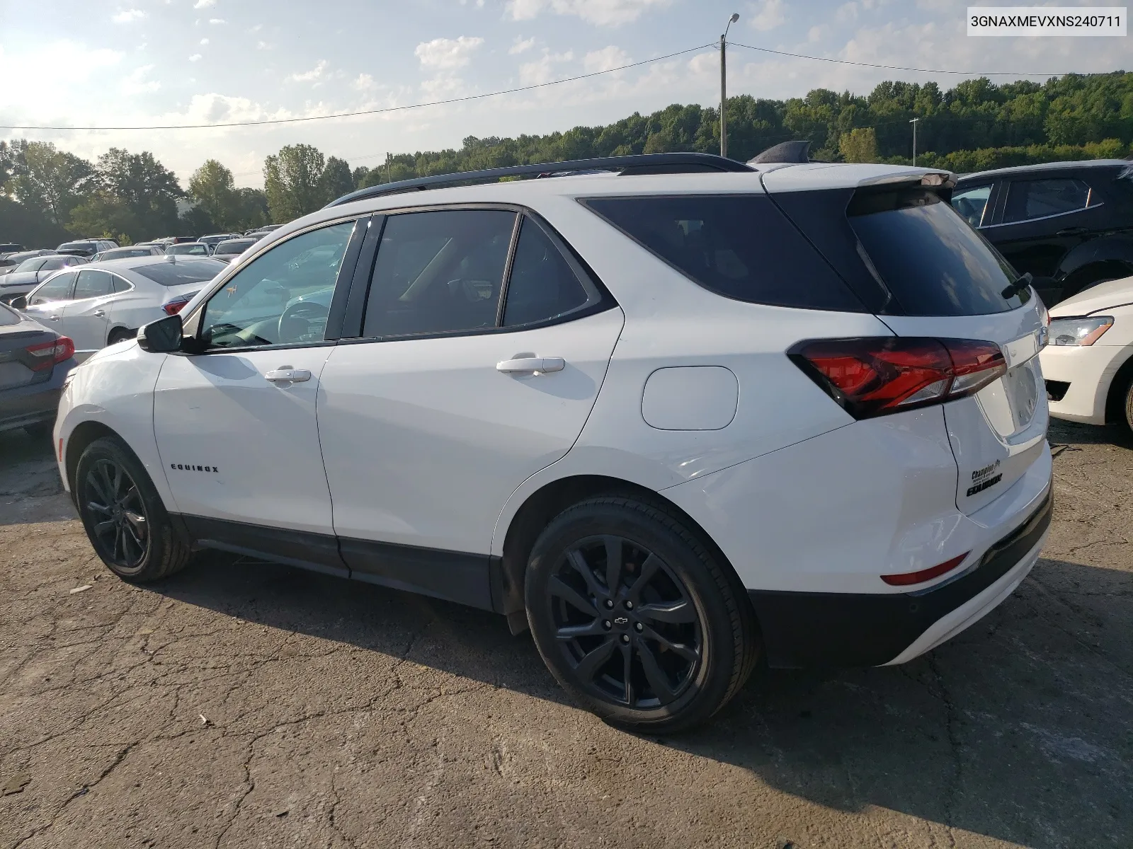 2022 Chevrolet Equinox Rs VIN: 3GNAXMEVXNS240711 Lot: 68526814