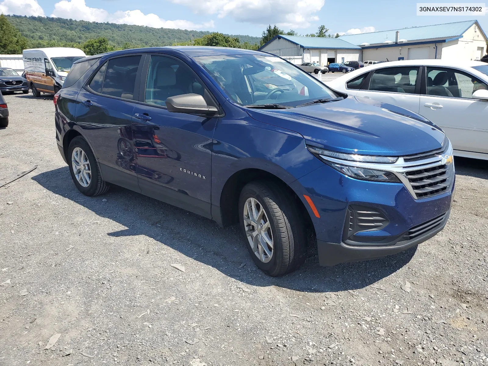 2022 Chevrolet Equinox Ls VIN: 3GNAXSEV7NS174302 Lot: 68743564