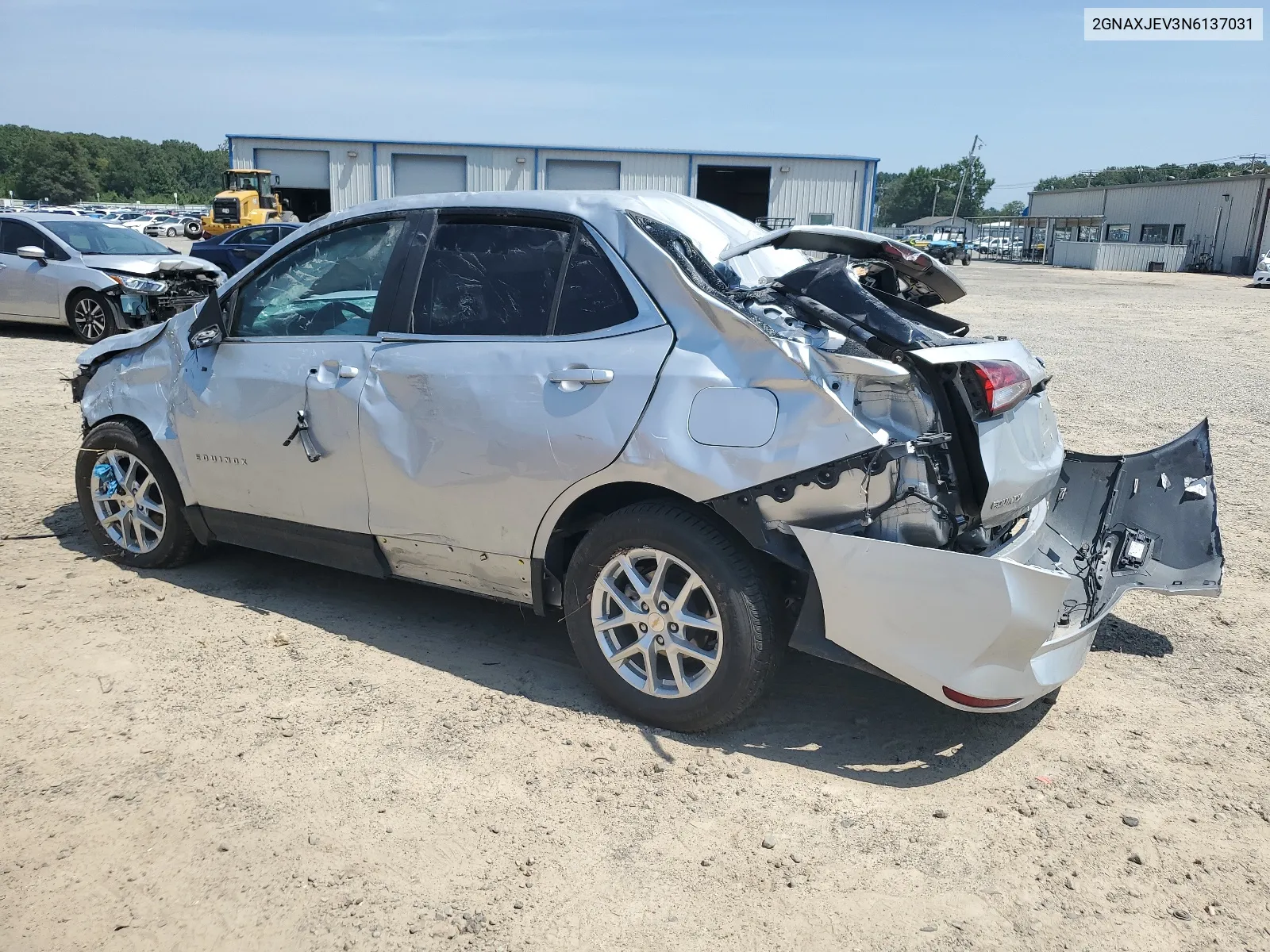 2022 Chevrolet Equinox Lt VIN: 2GNAXJEV3N6137031 Lot: 68782434