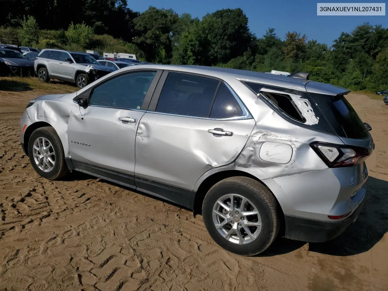 2022 Chevrolet Equinox Lt VIN: 3GNAXUEV1NL207431 Lot: 68846114