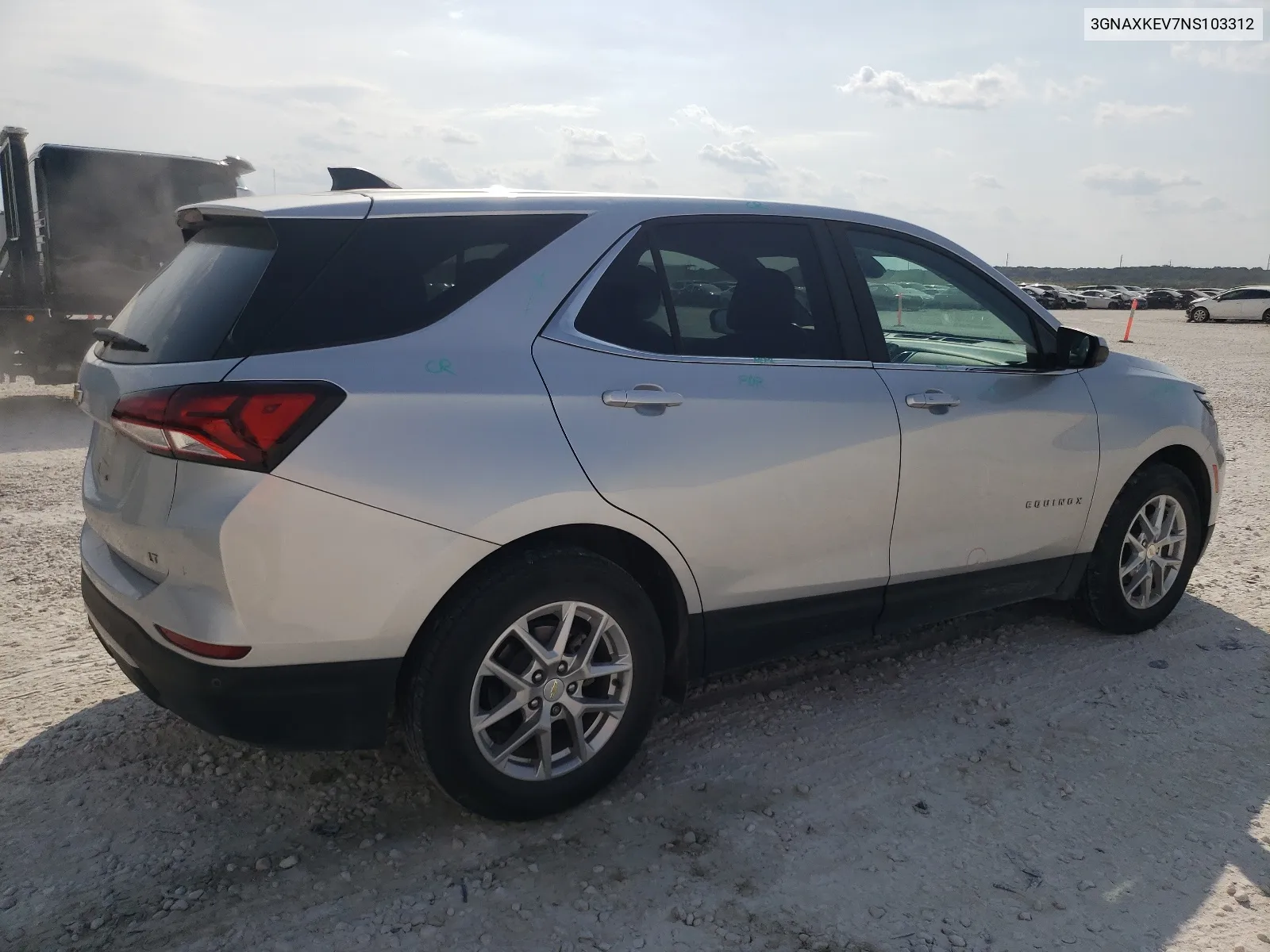 2022 Chevrolet Equinox Lt VIN: 3GNAXKEV7NS103312 Lot: 68988604