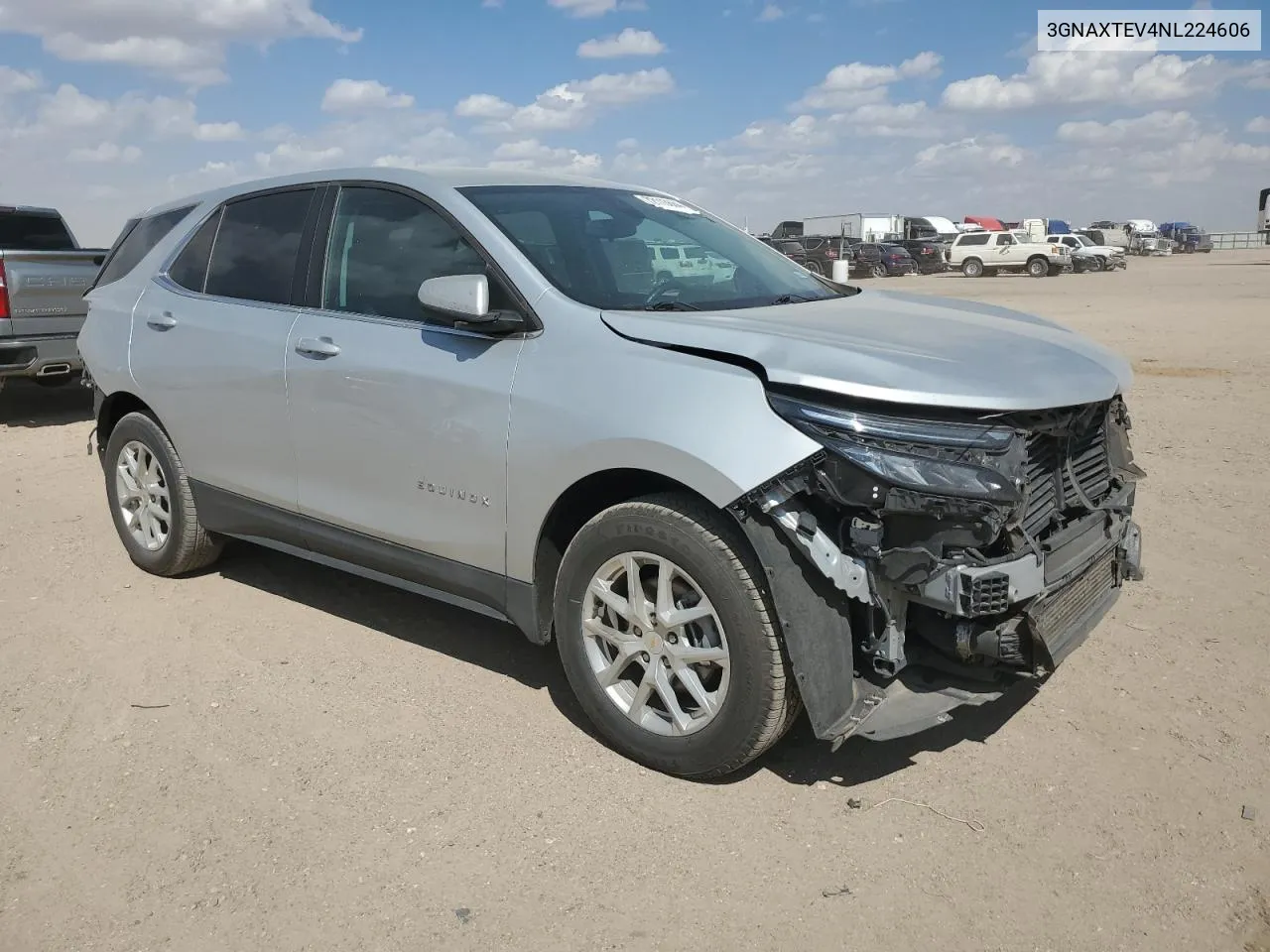 2022 Chevrolet Equinox Awd 2Fl VIN: 3GNAXTEV4NL224606 Lot: 72113684