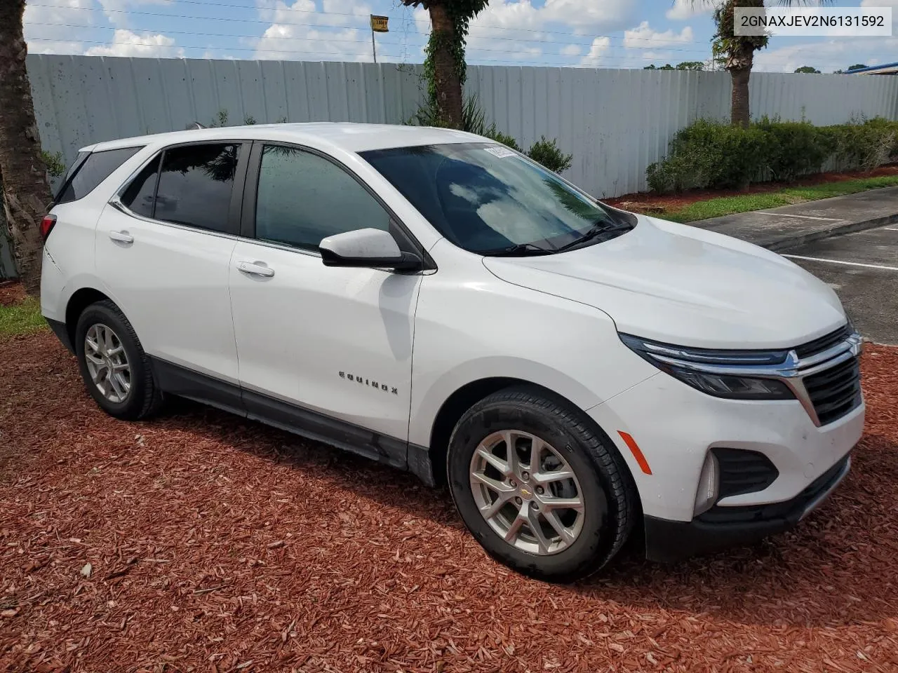 2022 Chevrolet Equinox Lt VIN: 2GNAXJEV2N6131592 Lot: 72242664