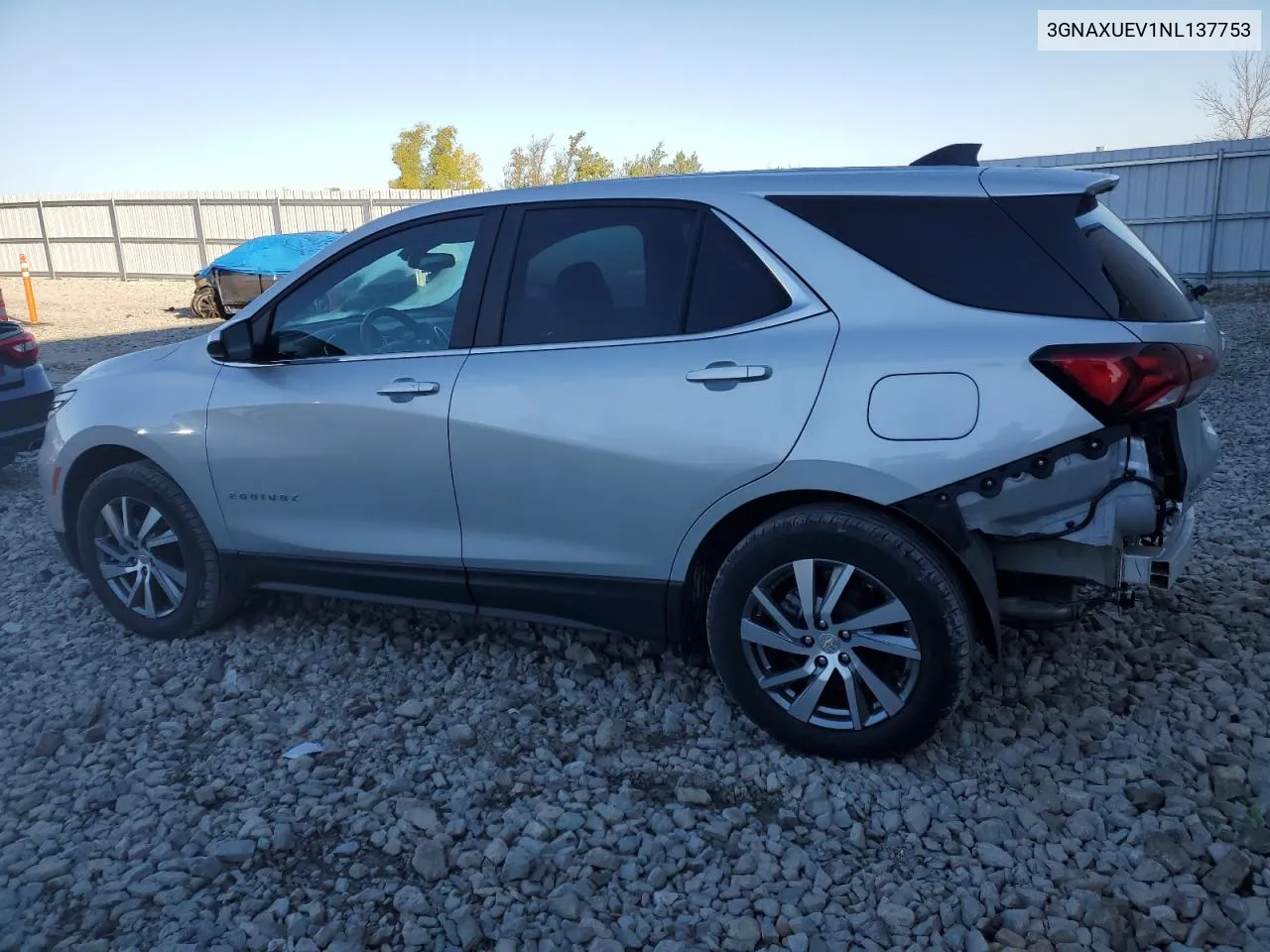 2022 Chevrolet Equinox Lt VIN: 3GNAXUEV1NL137753 Lot: 73045884